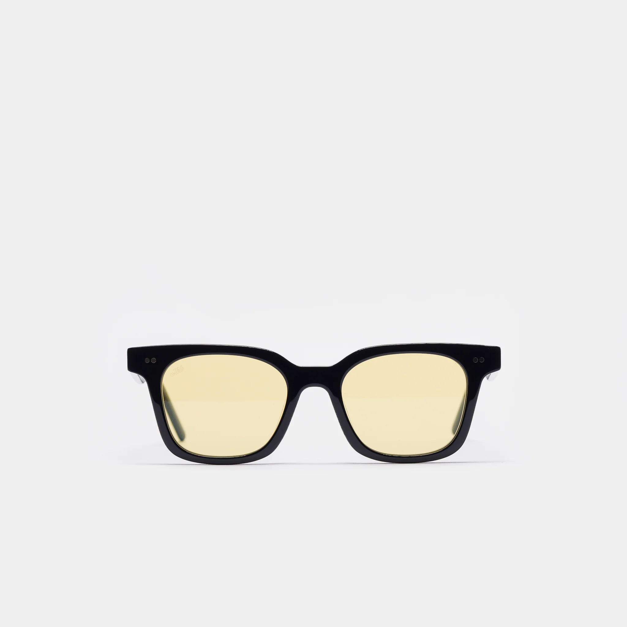 Hi-Fi Sunglasses in Black/Yellow