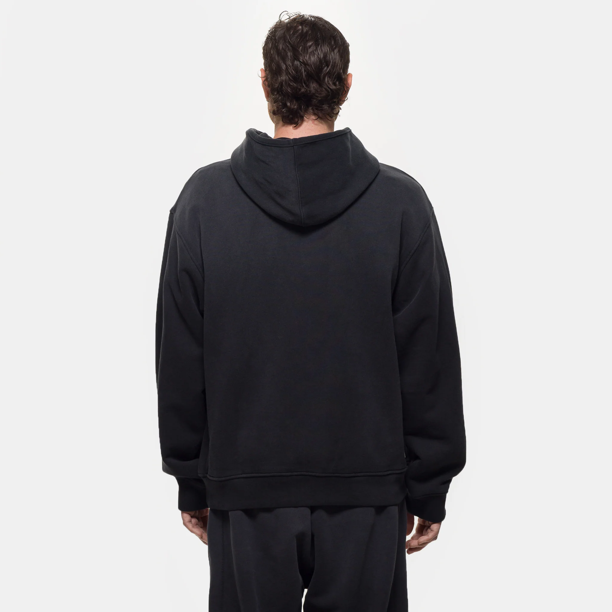 Infinite Archive Fleece Hoodie in Black - Image 3