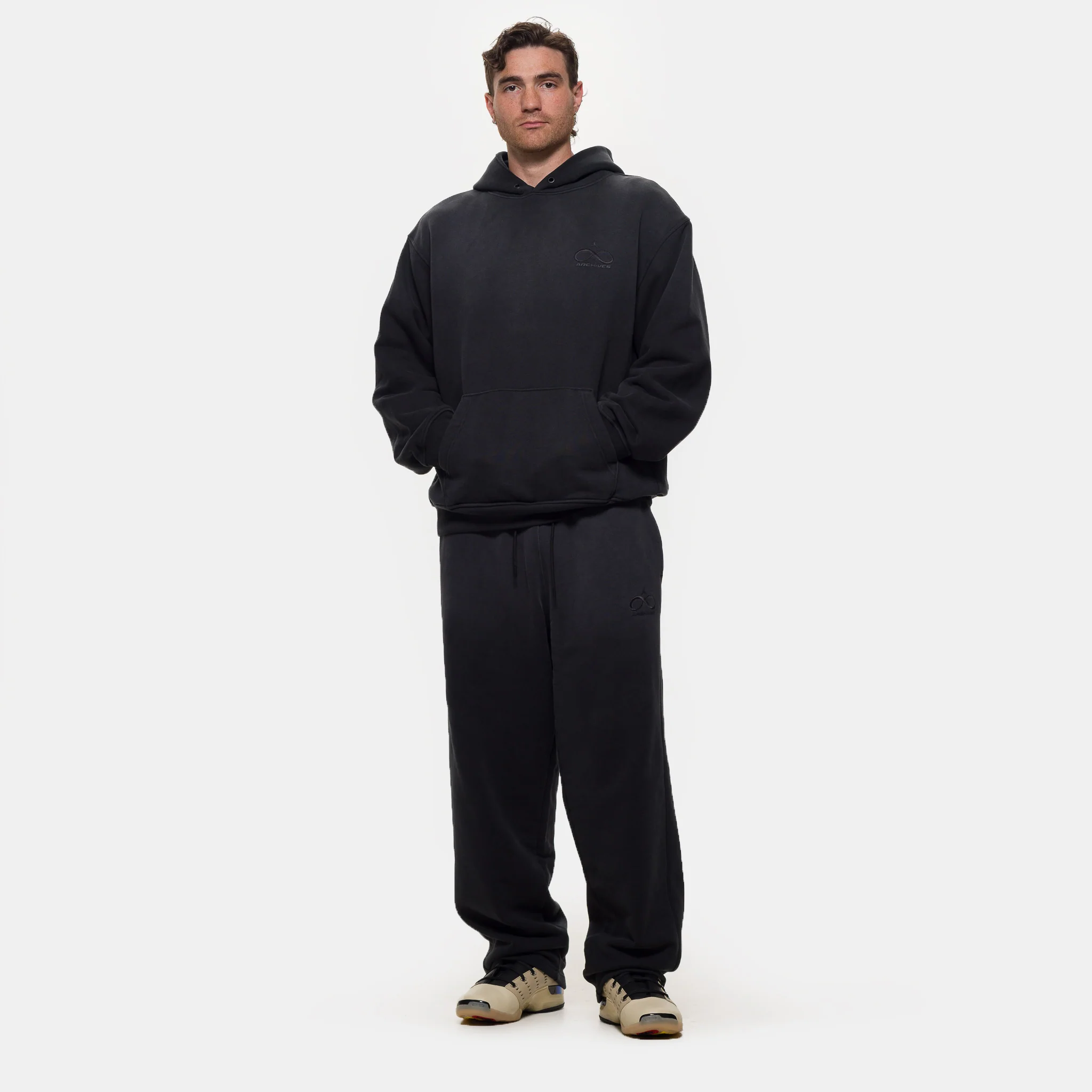 Infinite Archive Fleece Pant in Black - Image 2