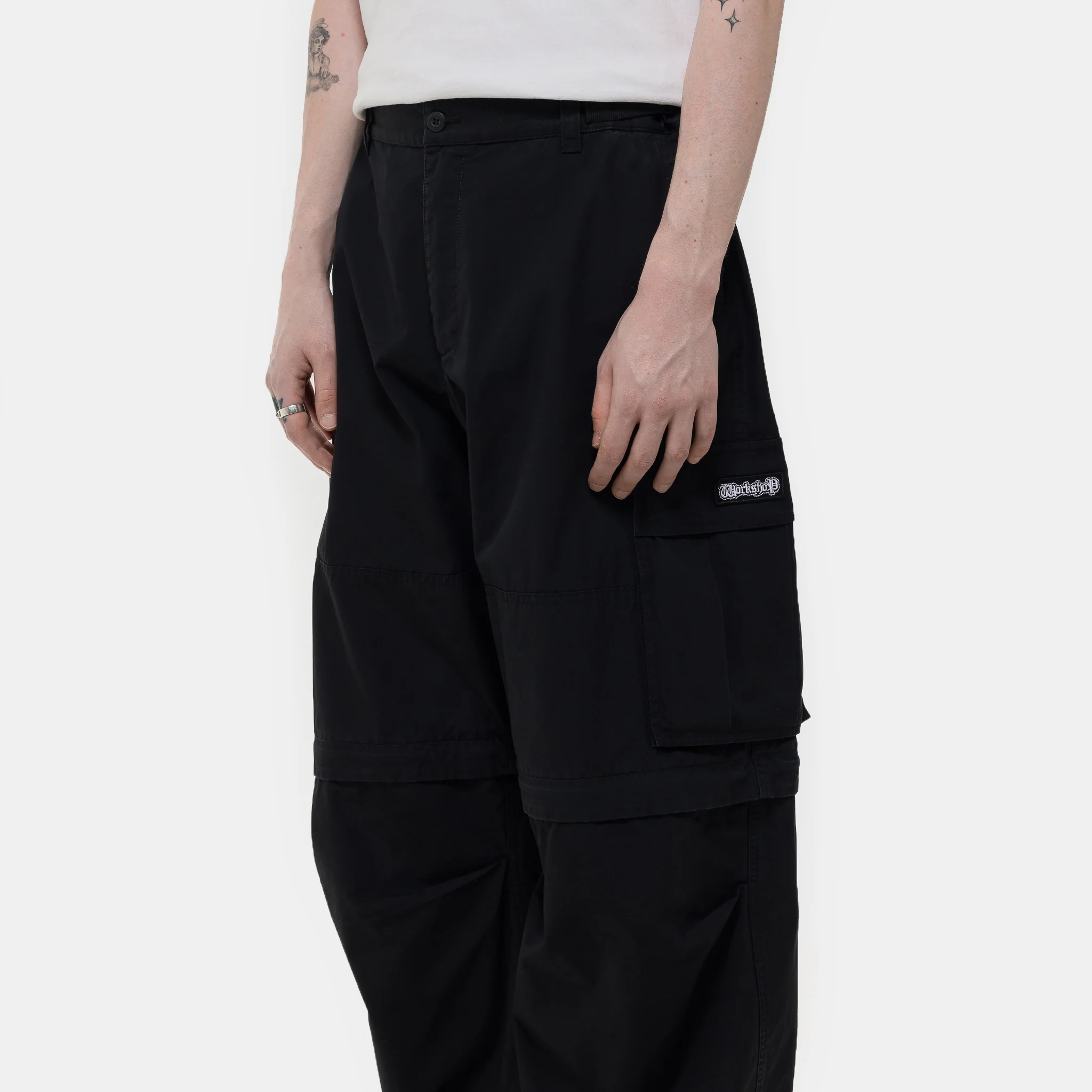Intermission Cargo Pant in Black - Image 4