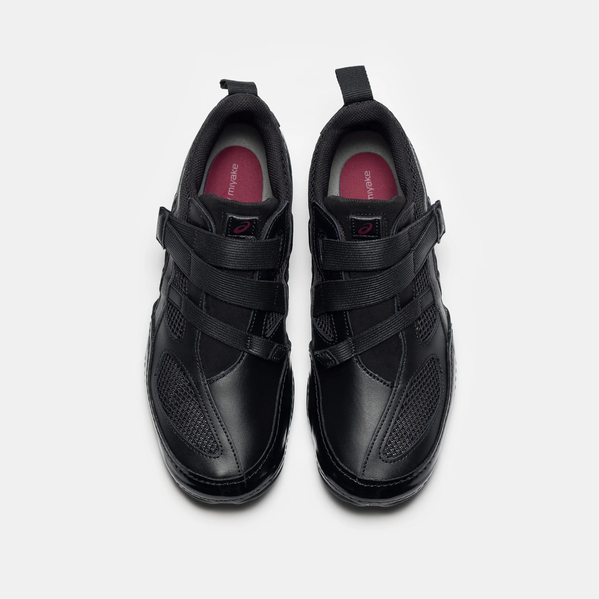 Issey Miyake Hyper Taping Sneaker in Black/Black - Image 4