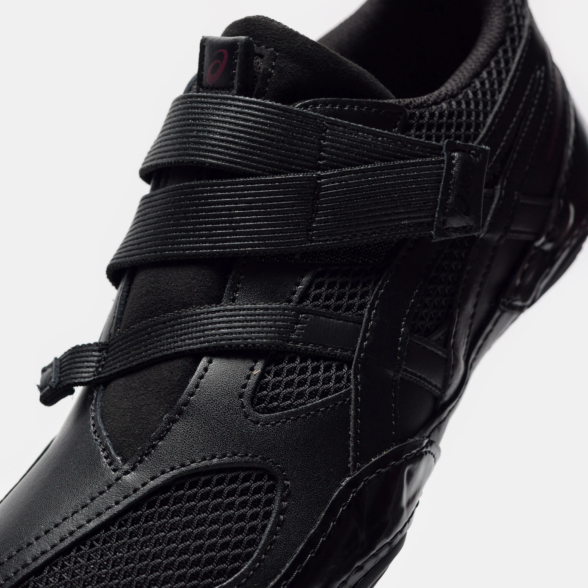 Issey Miyake Hyper Taping Sneaker in Black/Black - Image 5