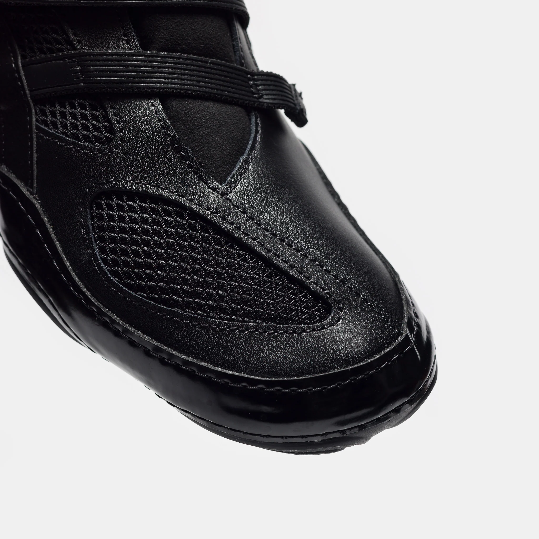 Issey Miyake Hyper Taping Sneaker in Black/Black - Image 6