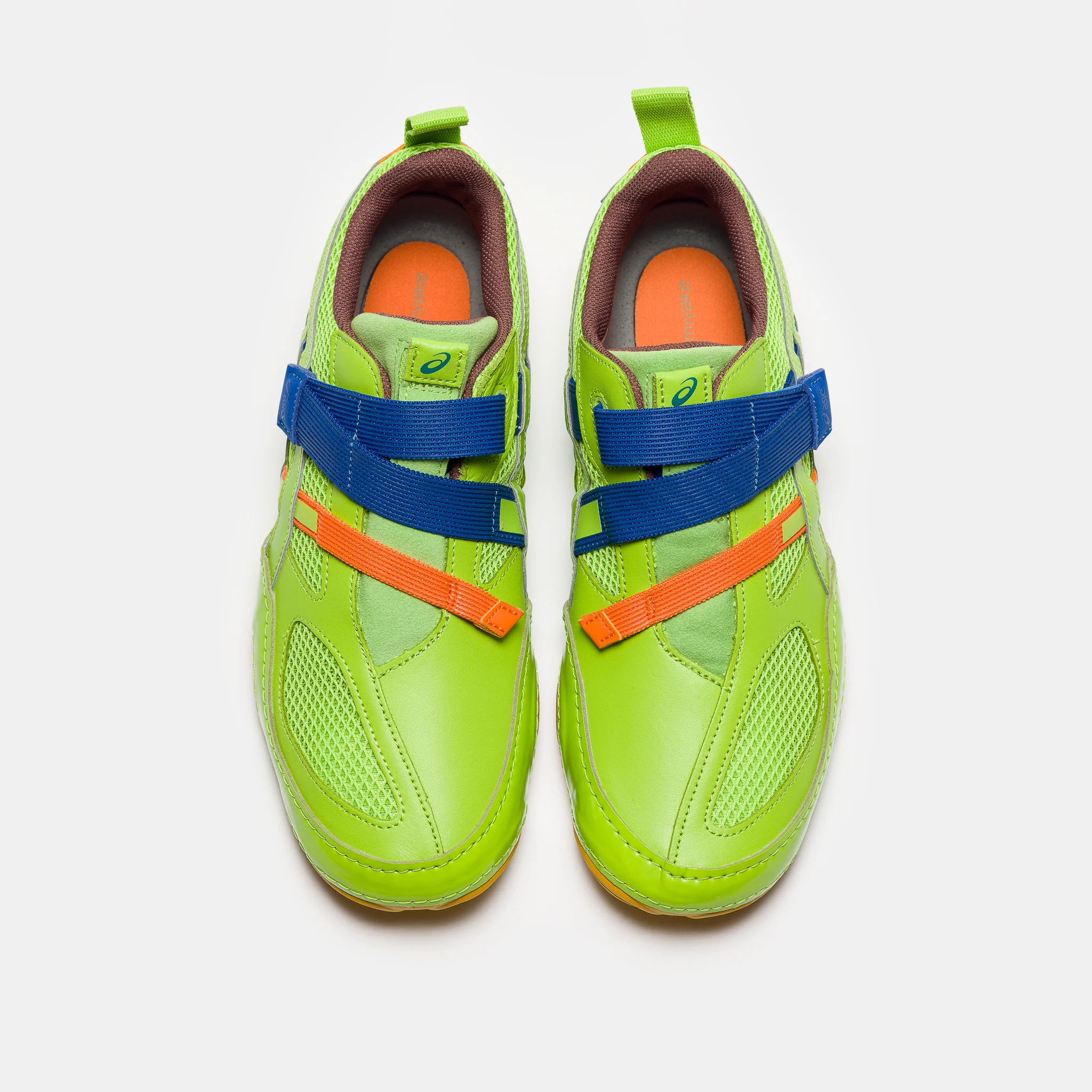 Issey Miyake Hyper Taping Sneaker in Green/Blue - Image 4