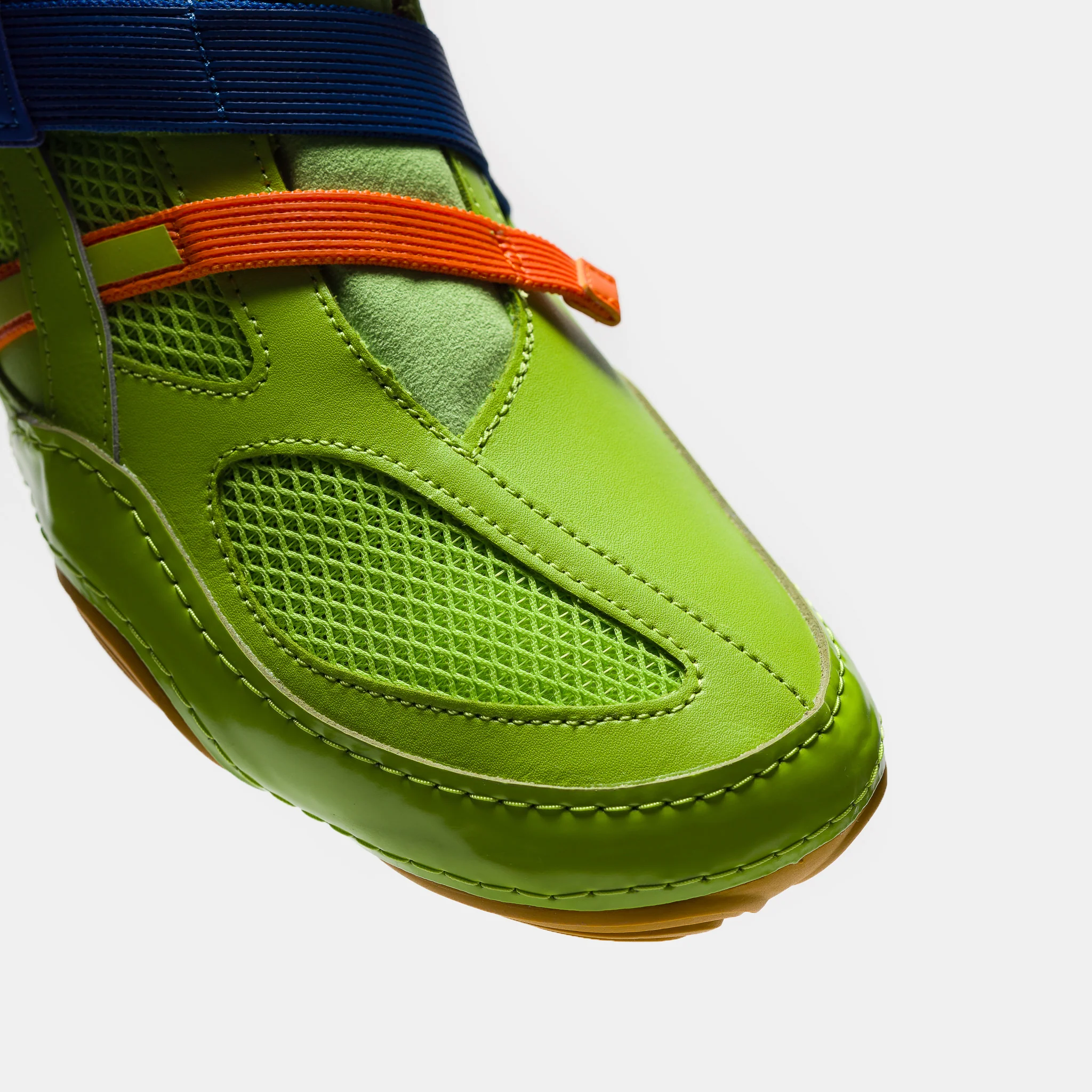 Issey Miyake Hyper Taping Sneaker in Green/Blue - Image 6
