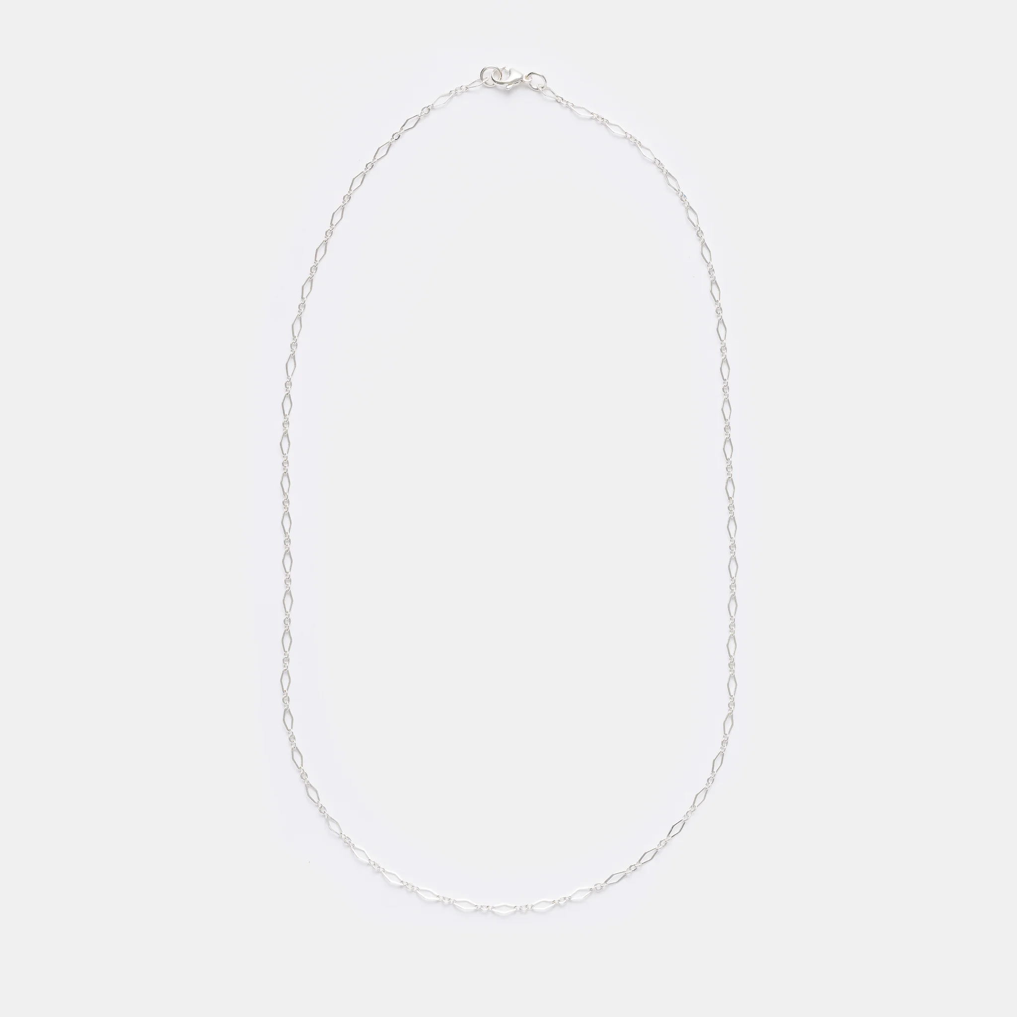 Jacks Chain Necklace in Silver