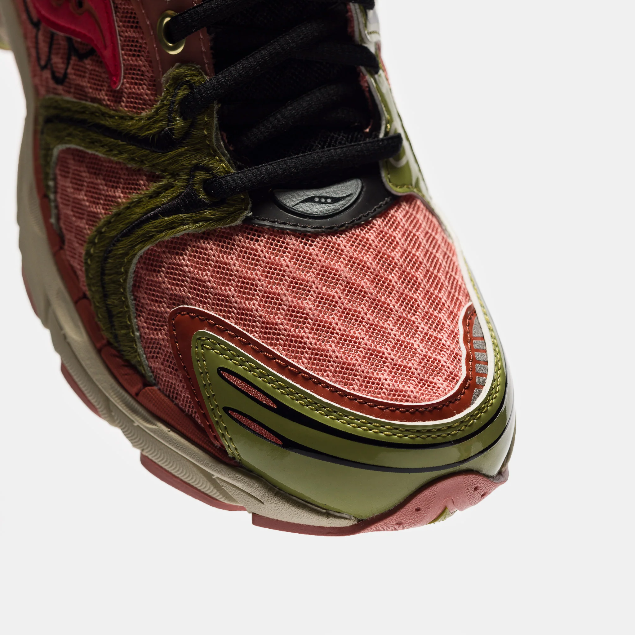 Jae Tips ProGrid Triumph 4 Sneaker in Peach/Leaf - Image 6