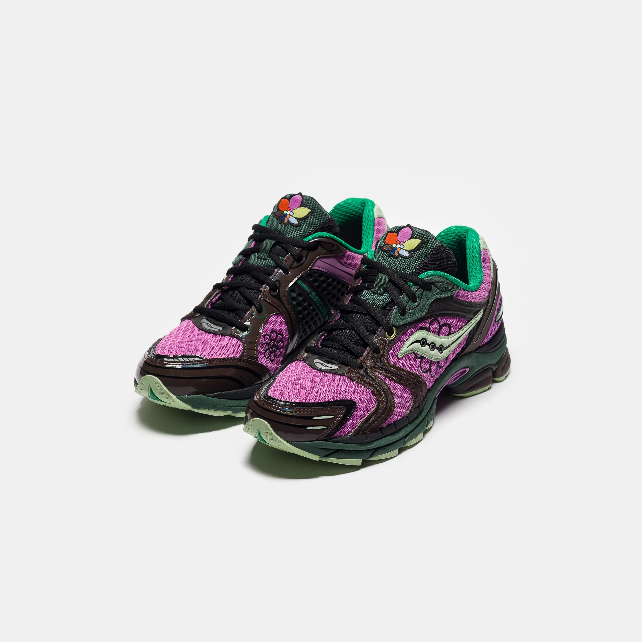 Jae Tips ProGrid Triumph 4 Sneaker in Violet/Earth - Image 3