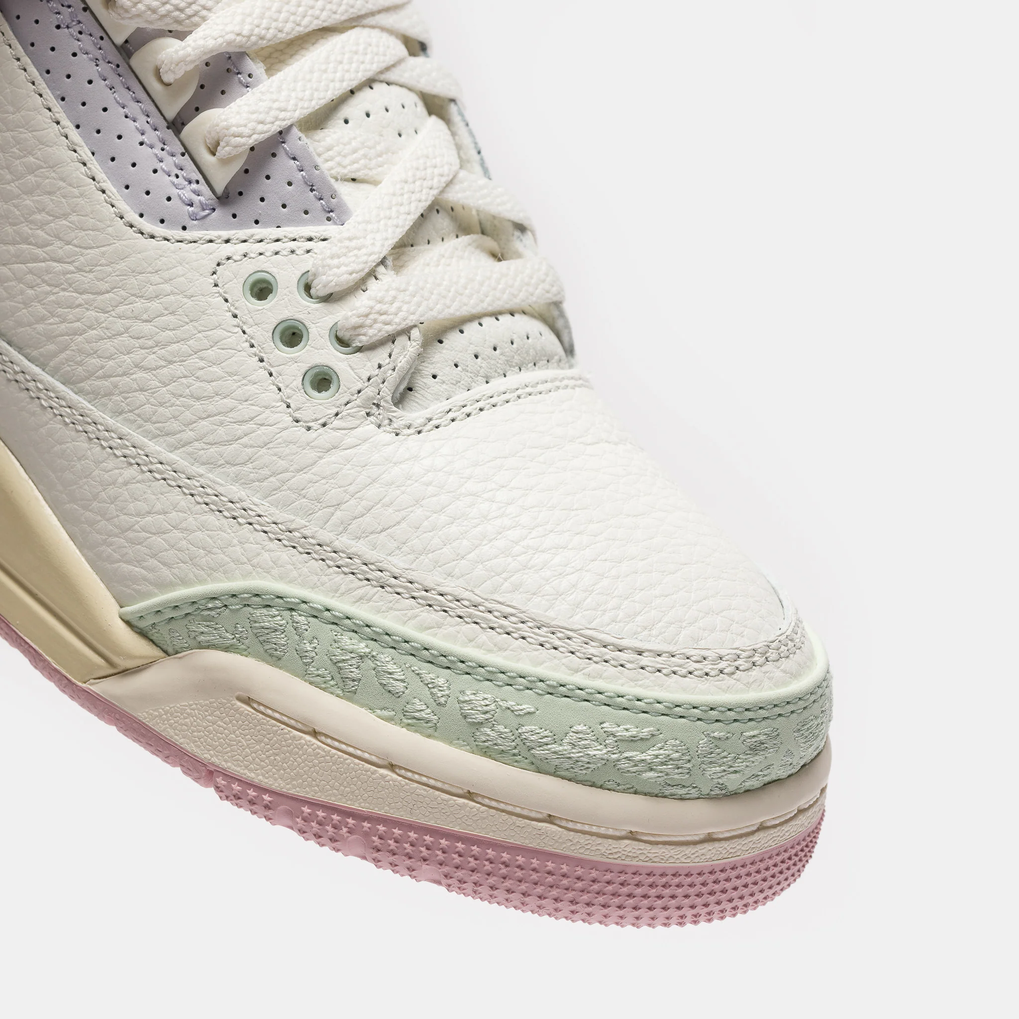 Jordan 3 Retro OG (GS) Sail/Aura/Jade Aura - Image 6