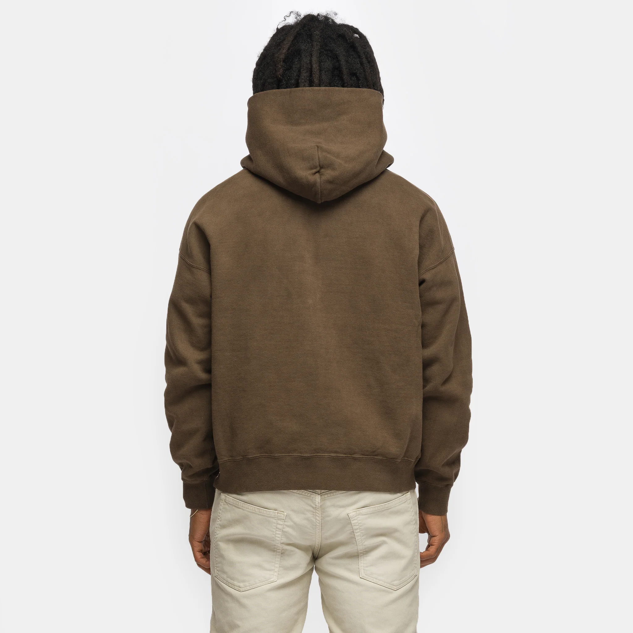 Jumbo SB Hoodie F.Z in Mud - Image 3