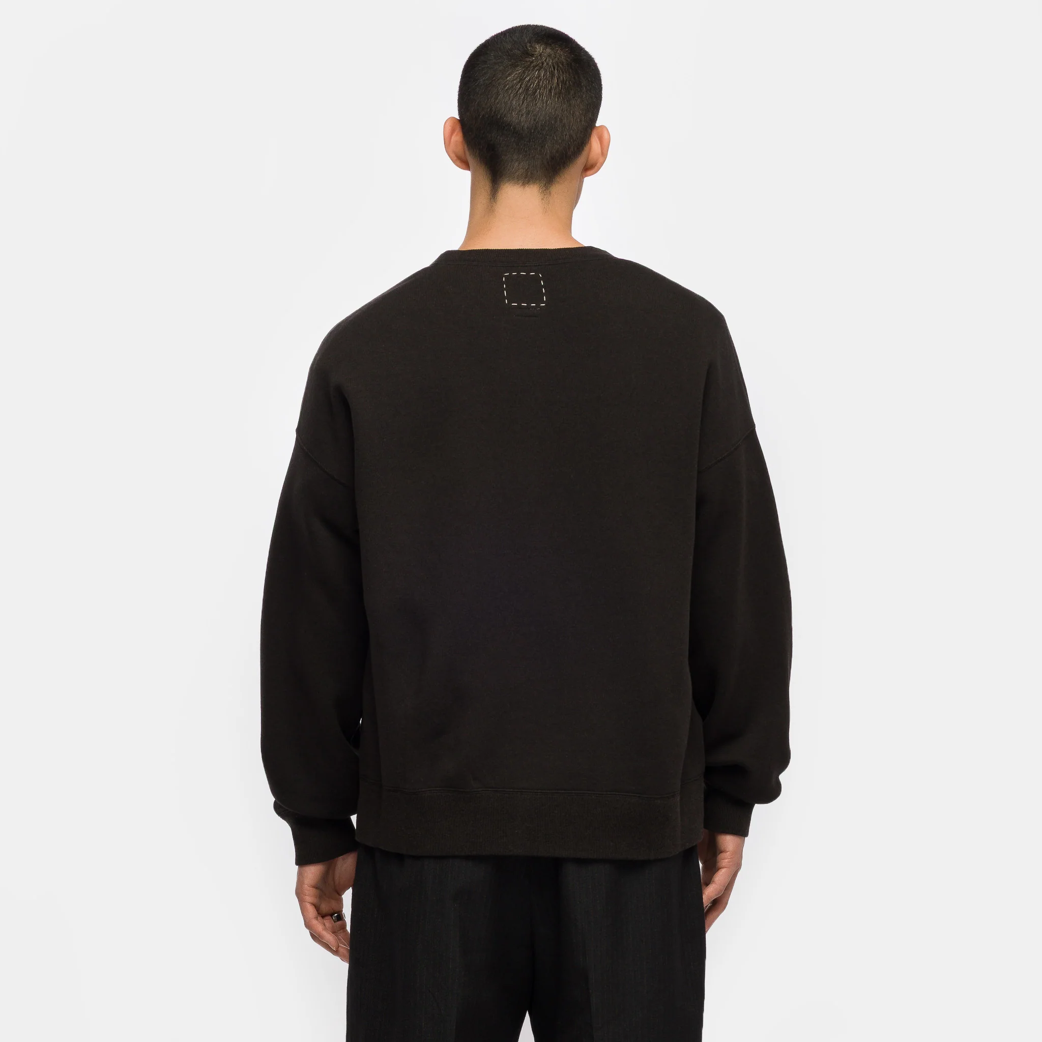 Jumbo SB Wool Blend Sweatshirt in Black - Image 3