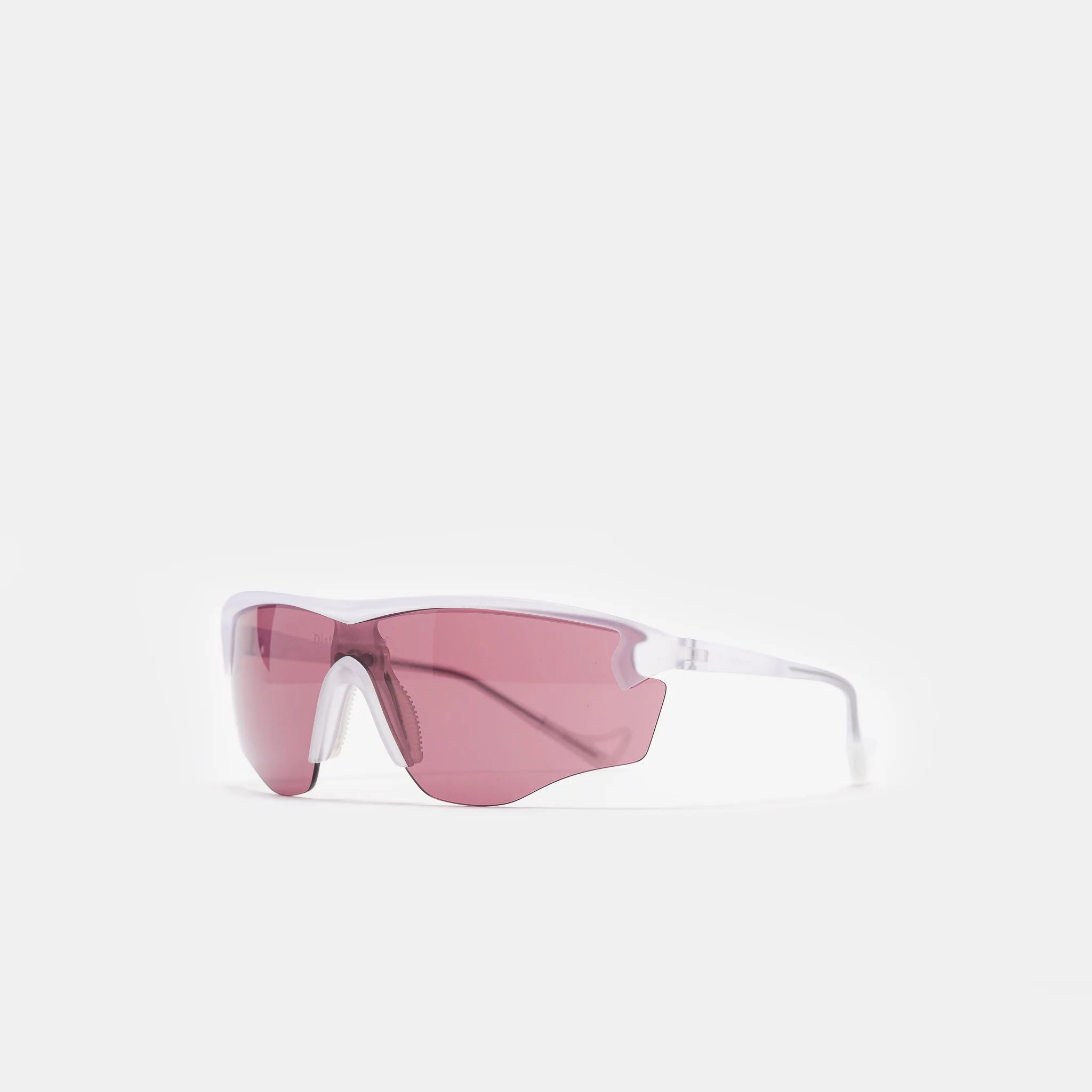 Junya Racer Sunglasses in Clear/D+ Black Rose - Image 2