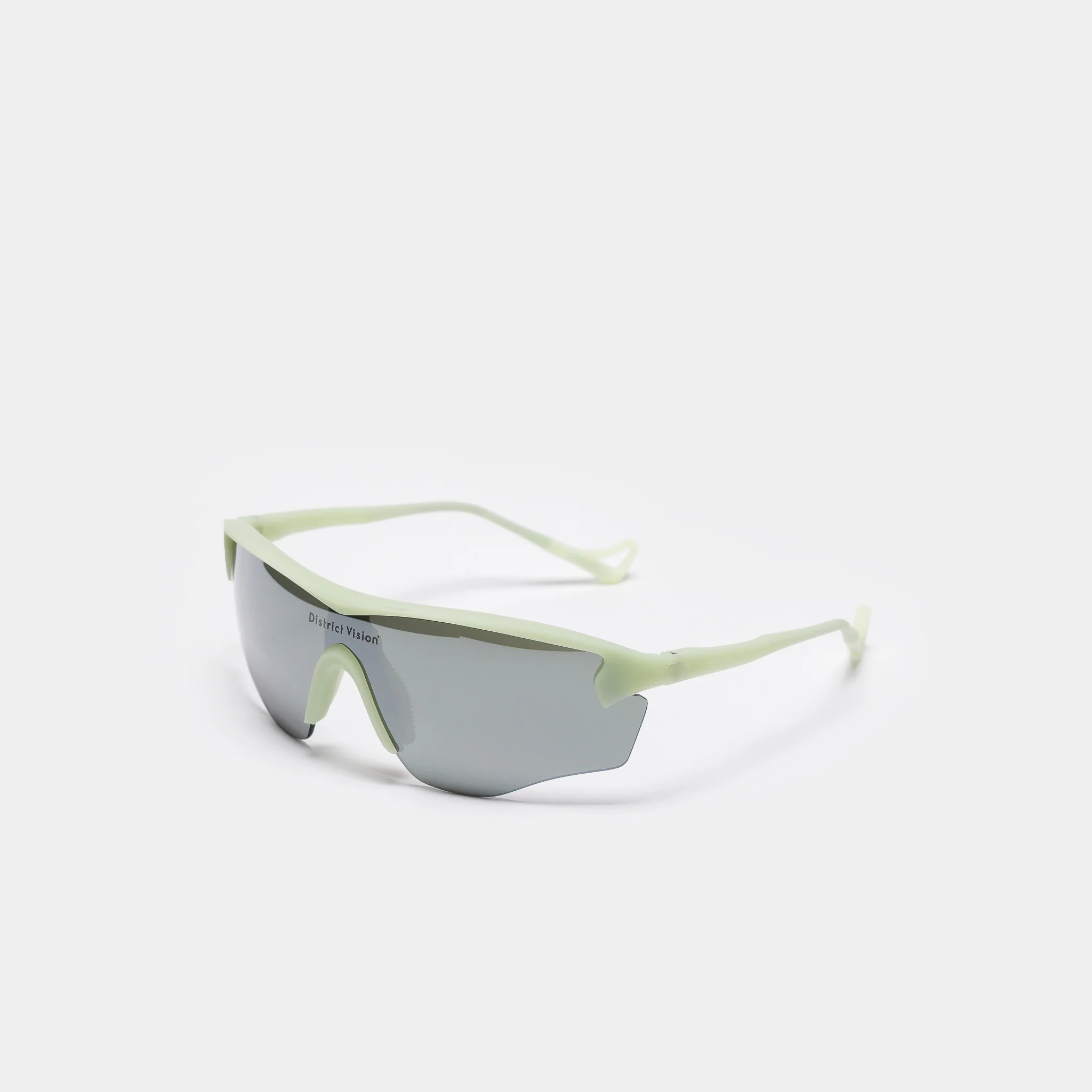Junya Racer Sunglasses in Pistachio/D+ Silver Flash Mirror - Image 3