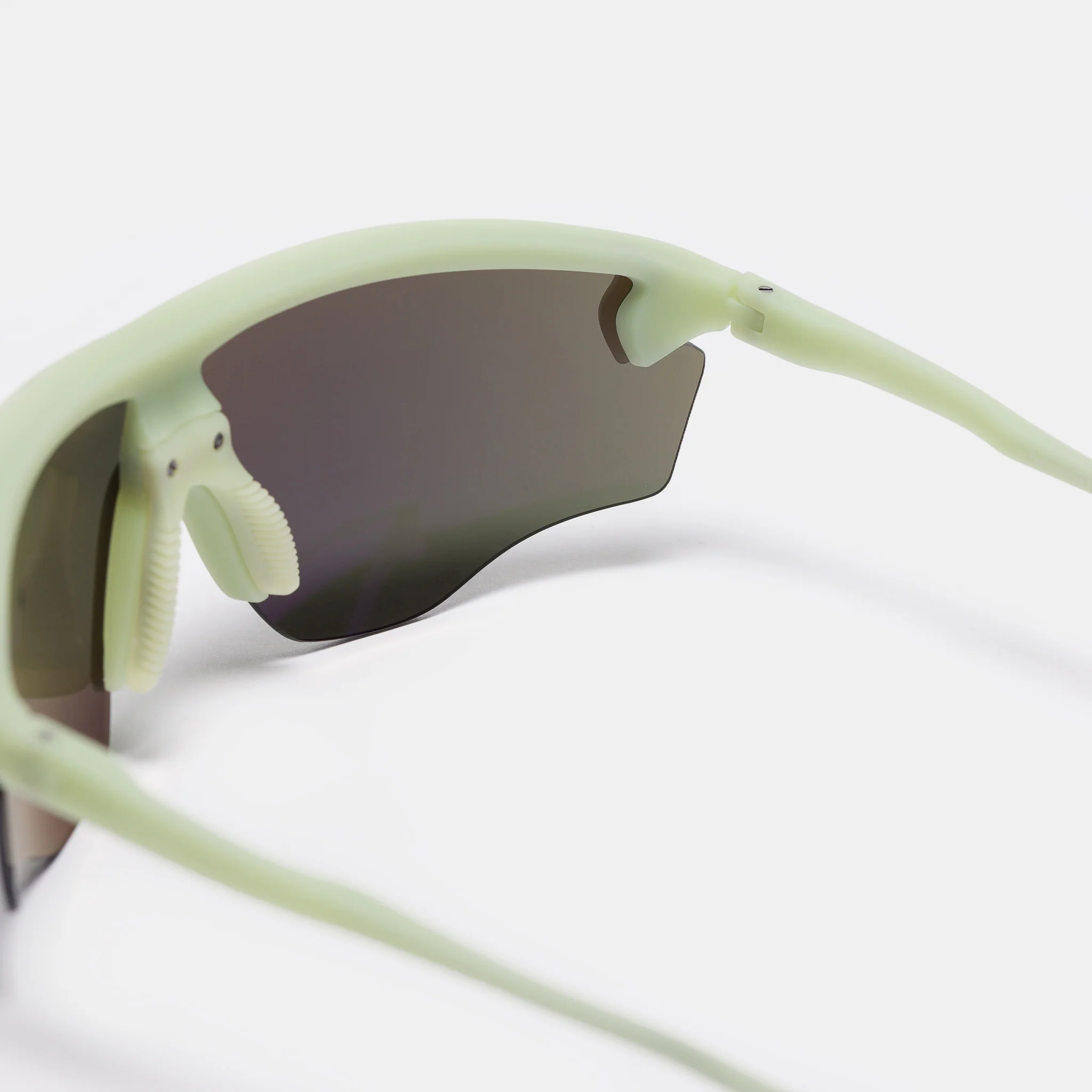 Junya Racer Sunglasses in Pistachio/D+ Silver Flash Mirror - Image 4