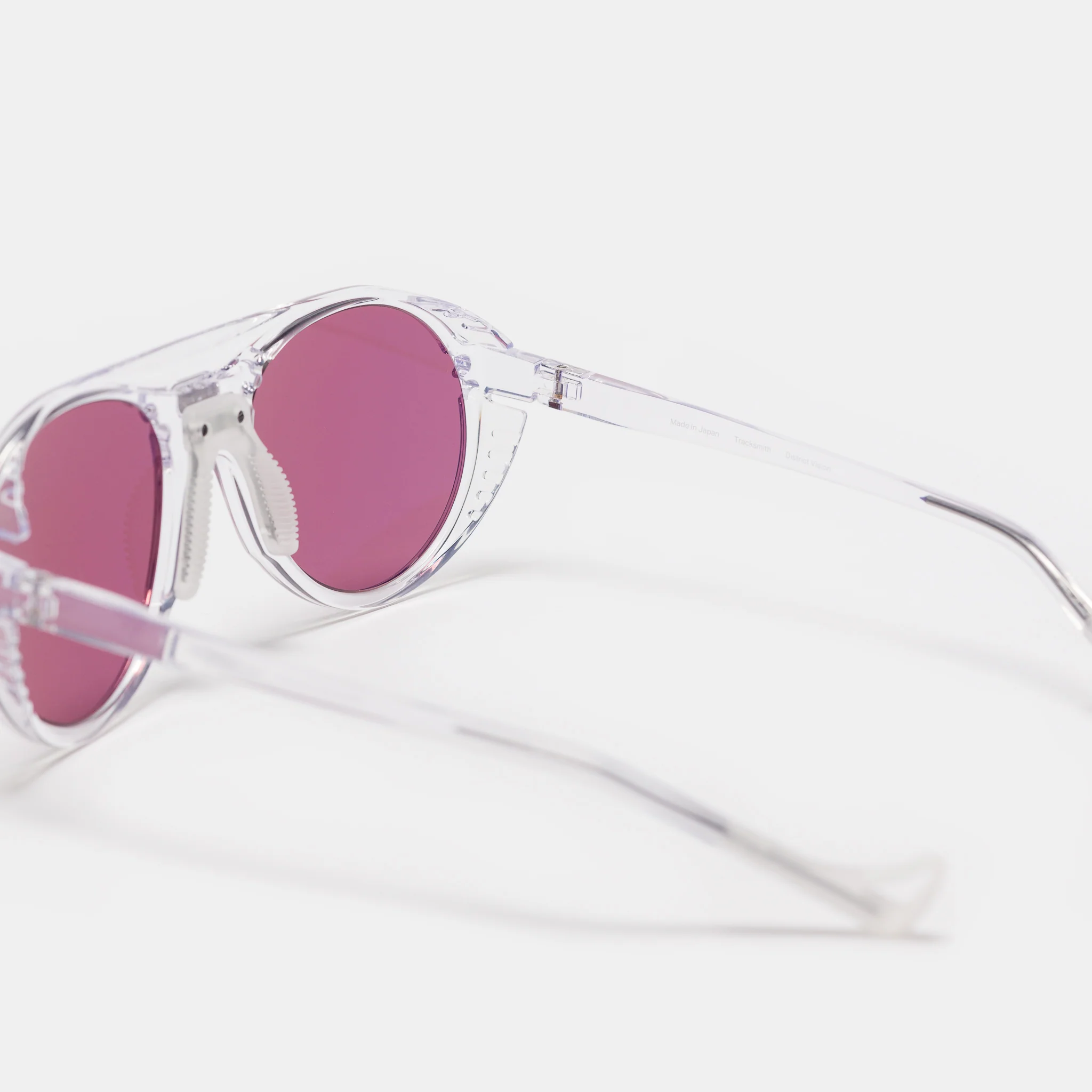 Kazu Tourer Sunglasses in Transparent/D+ Black Rose - Image 3