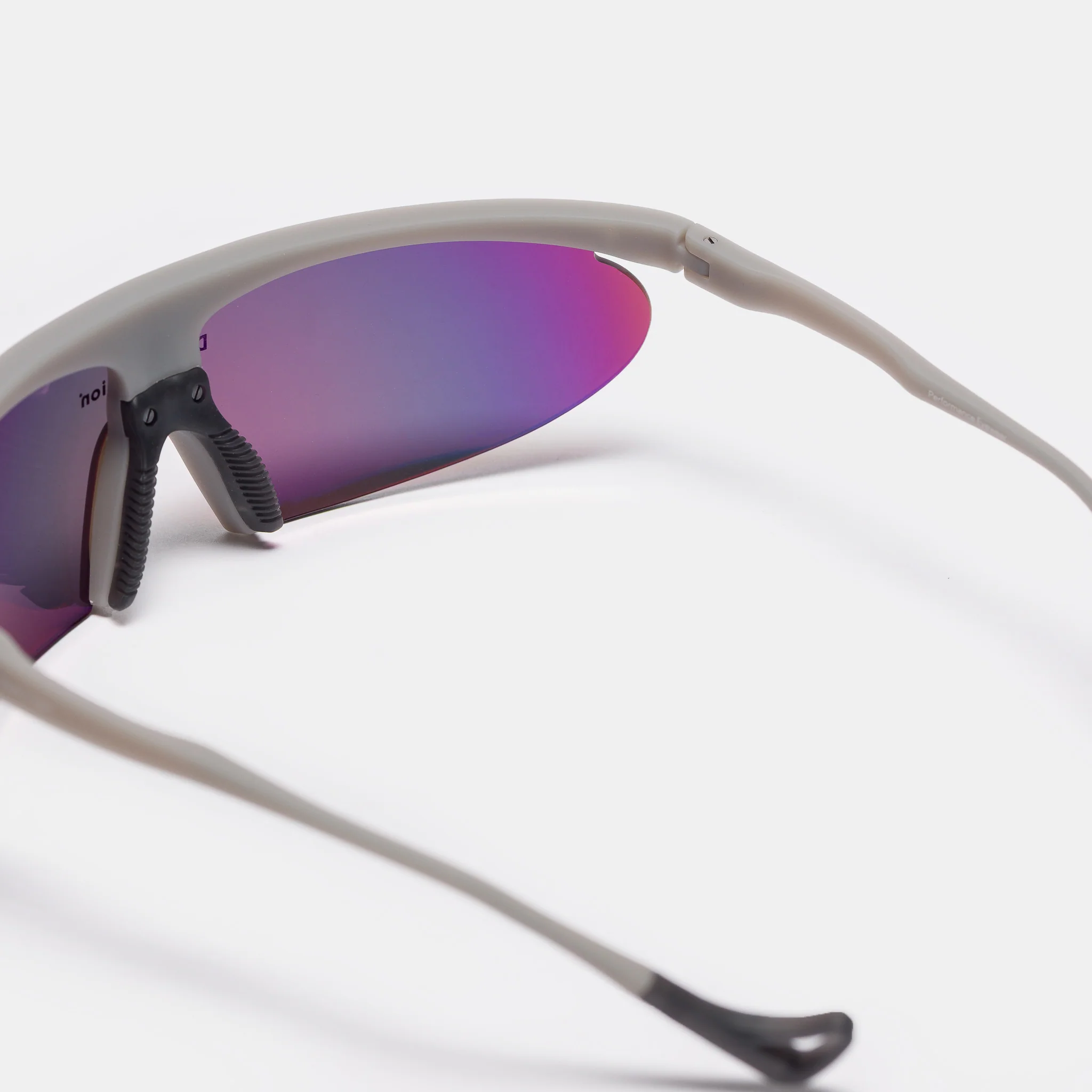 Koharu Eclipse Sunglasses in Carbon/D+ Spectral Mirror - Image 4