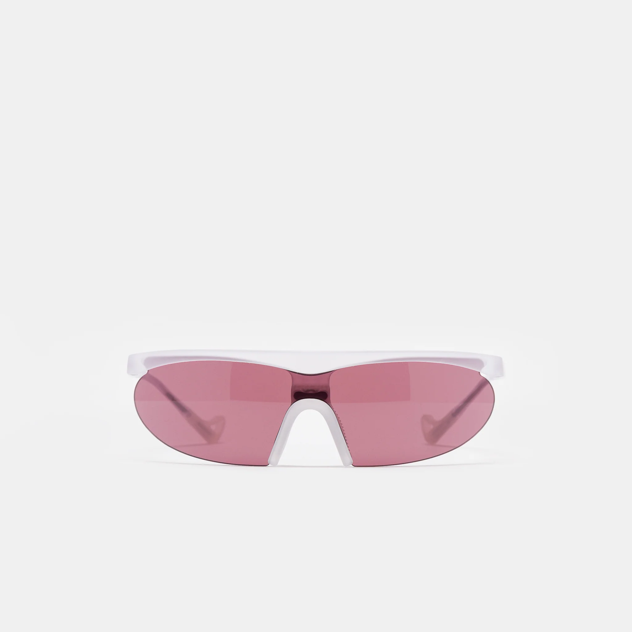 Koharu Eclipse Sunglasses in Clear/D+ Black Rose