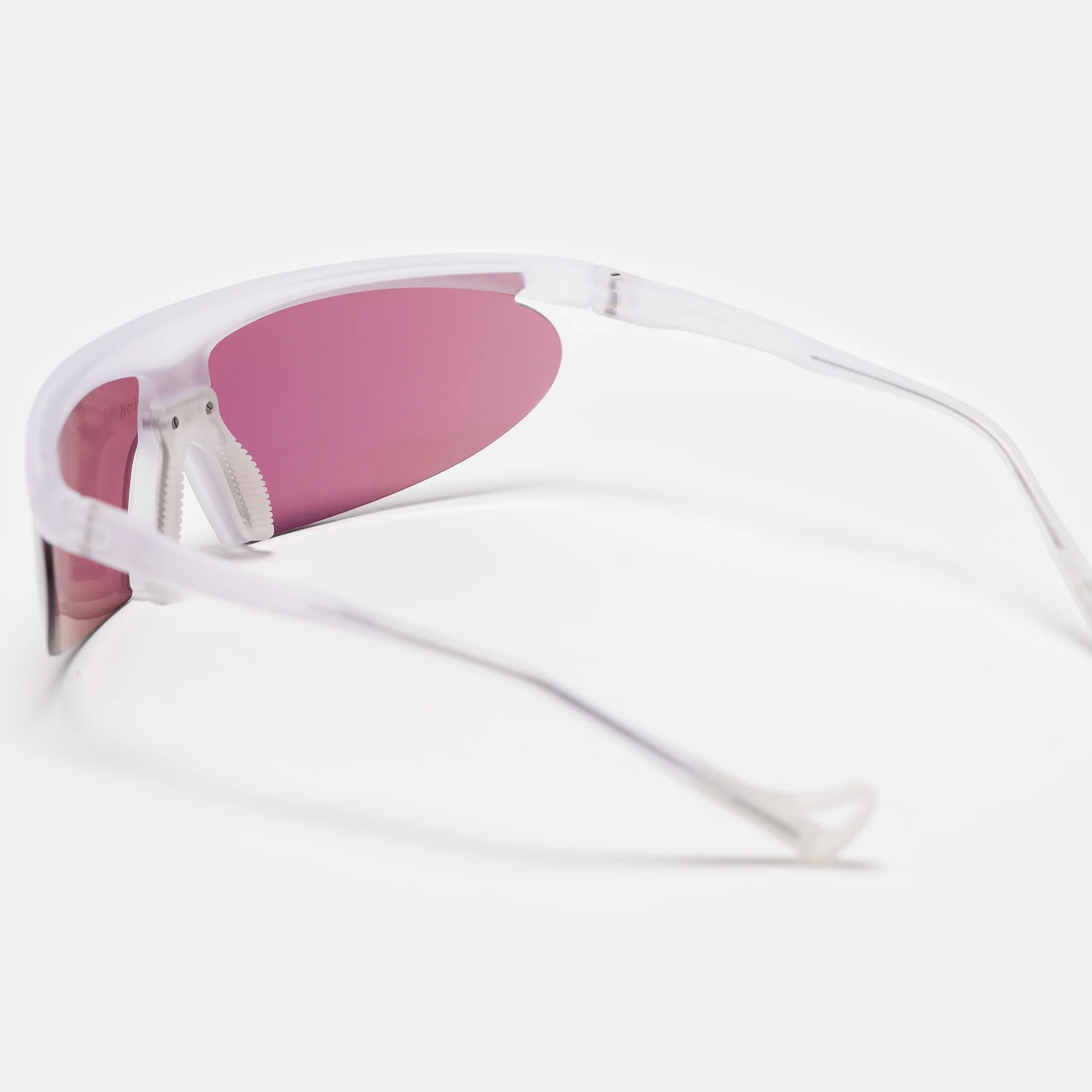 Koharu Eclipse Sunglasses in Clear/D+ Black Rose - Image 3