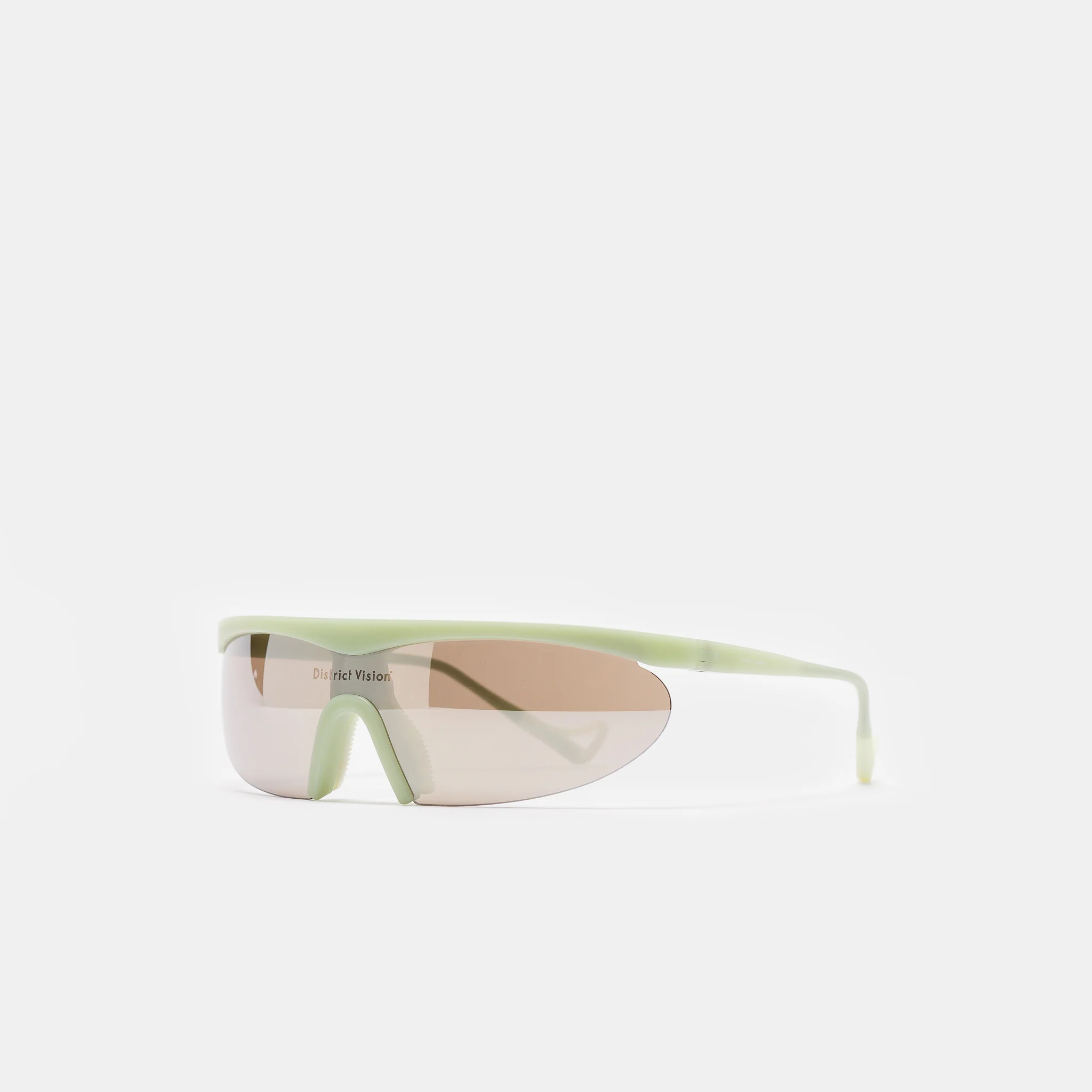 Koharu Eclipse Sunglasses in Mint/D+ Taupe Mirror - Image 2