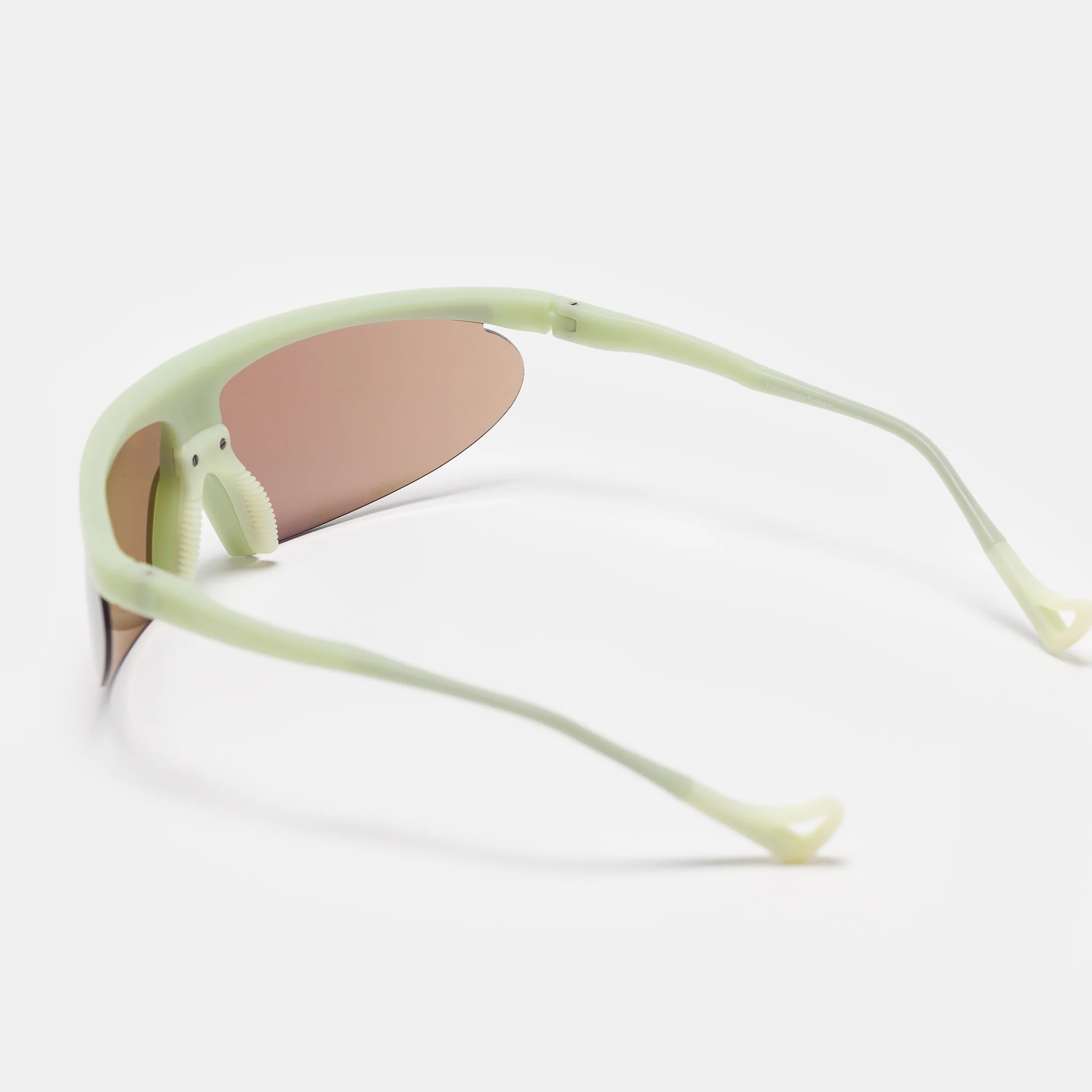 Koharu Eclipse Sunglasses in Mint/D+ Taupe Mirror - Image 3