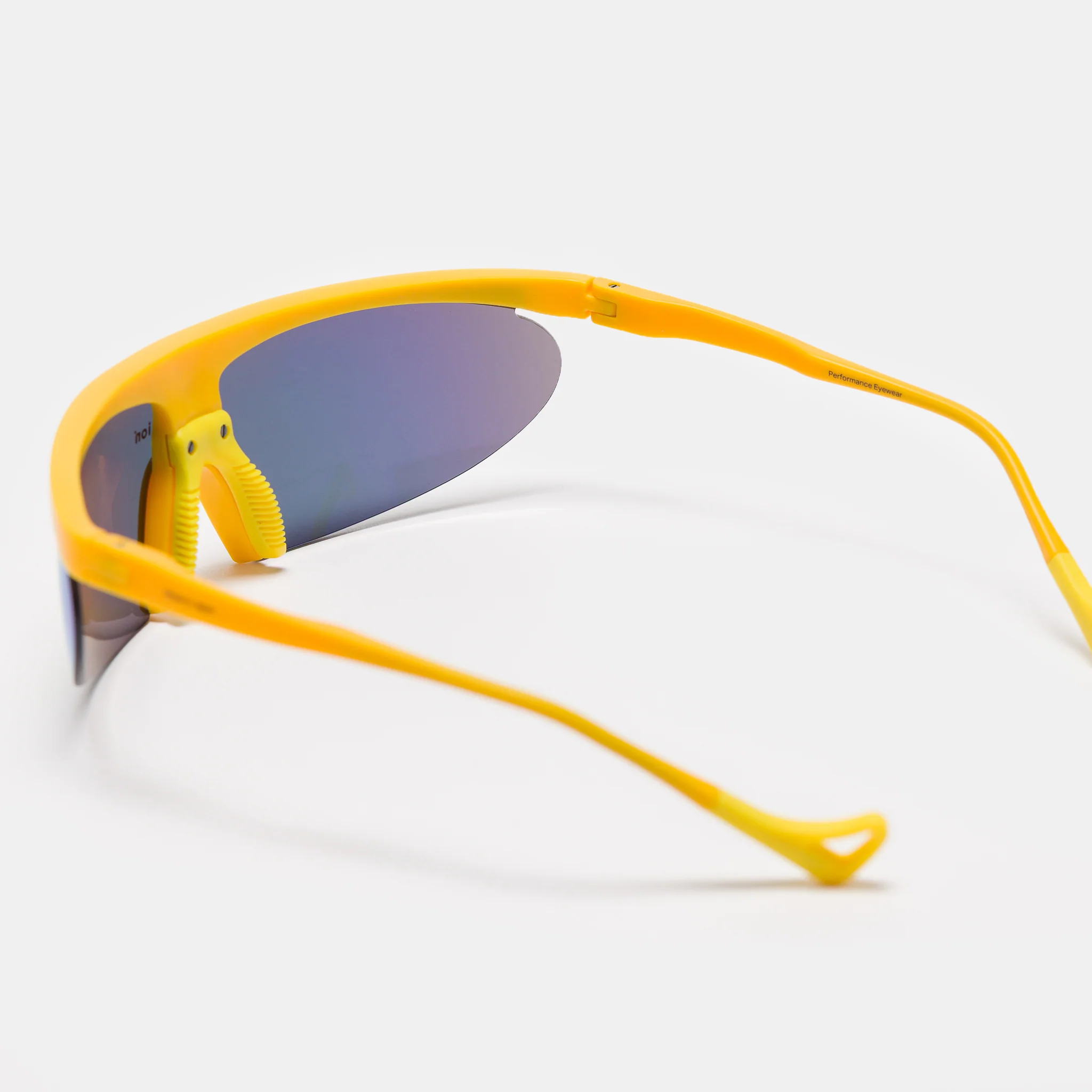 Koharu Eclipse Sunglasses in Yuzu/D+ Aqua Mirror - Image 3