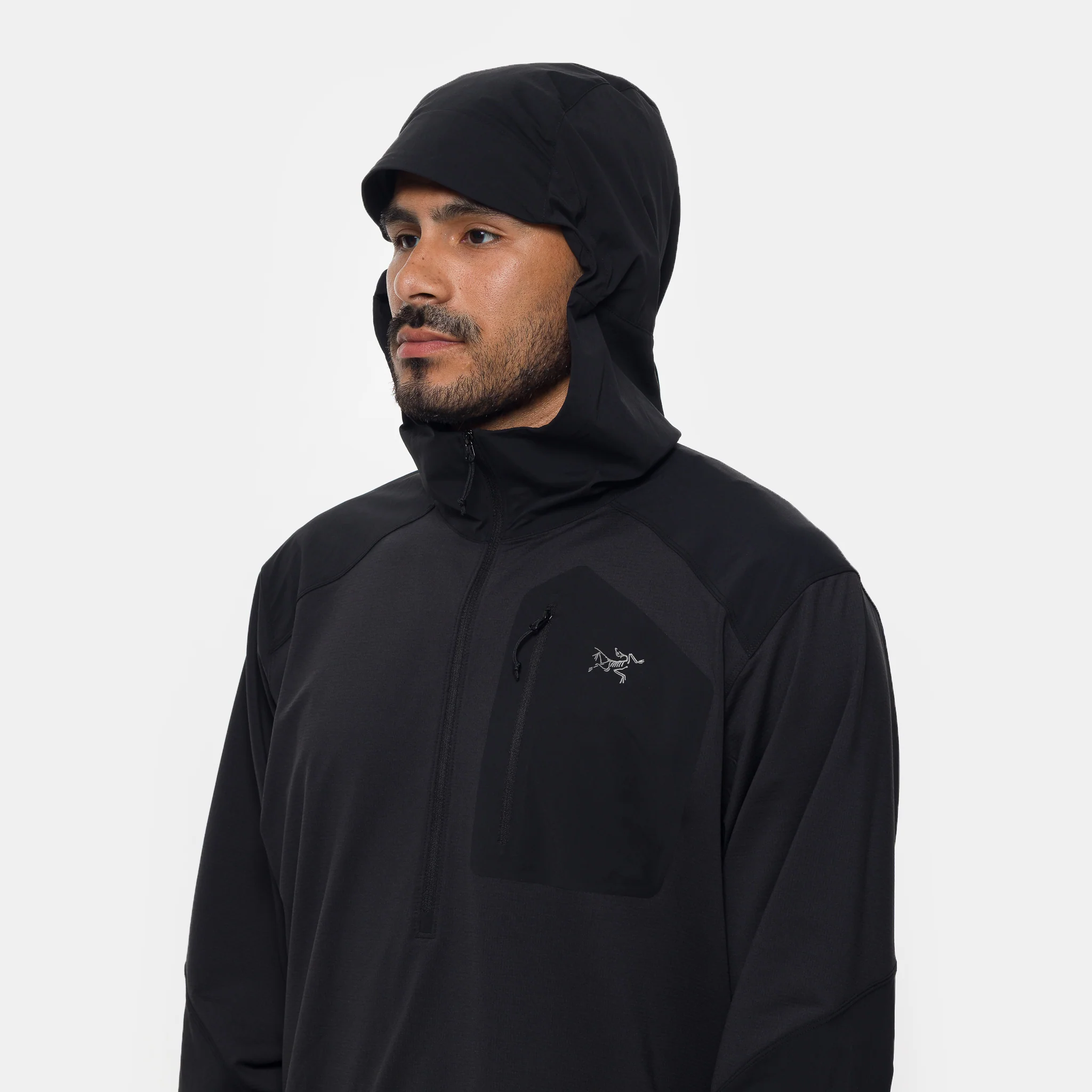 Konseal SL Pullover Hoody in Black - Image 4