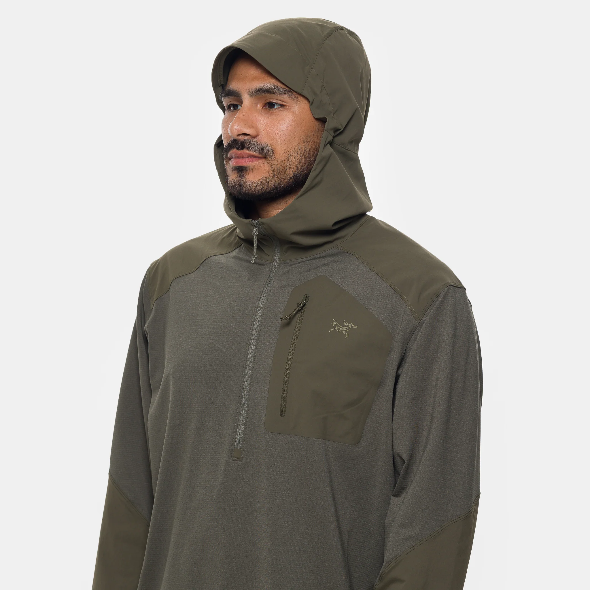 Konseal SL Pullover Hoody in Forage/Tatsu - Image 4