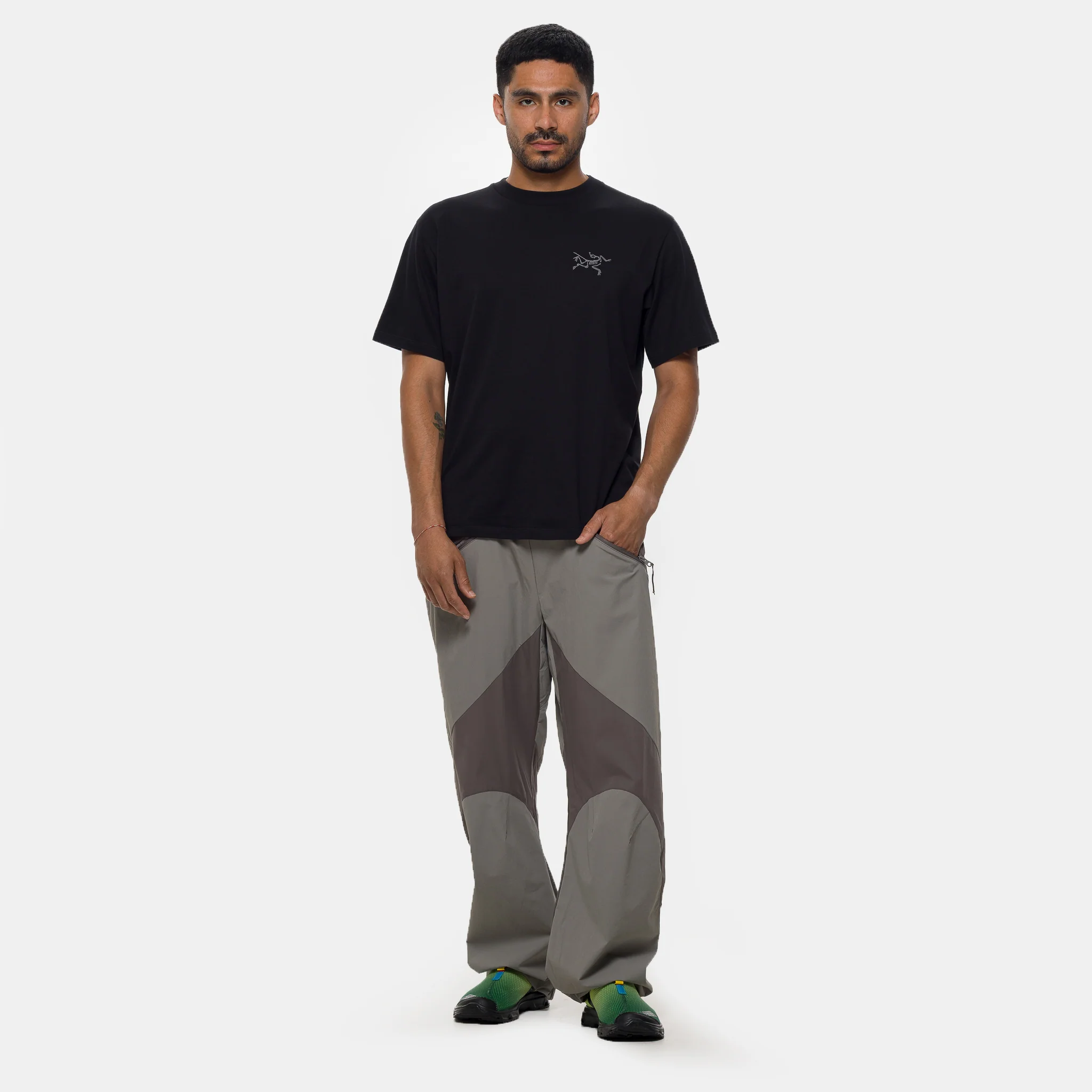 Kragg SL Cotton T-Shirt in Black - Image 2
