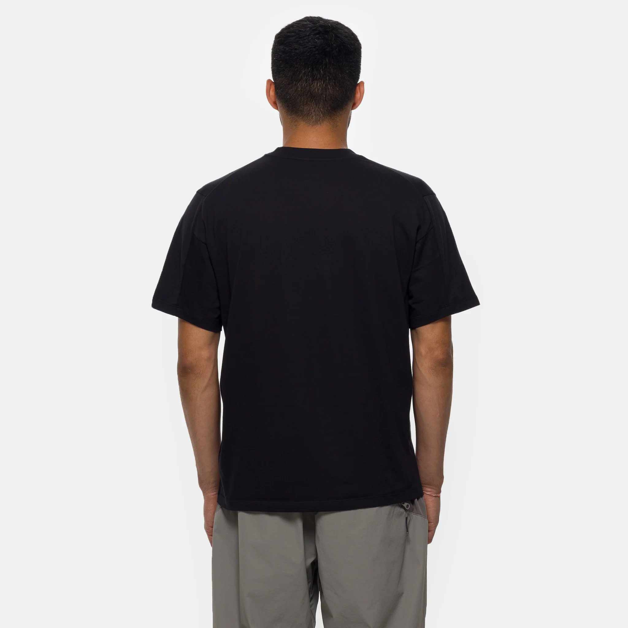 Kragg SL Cotton T-Shirt in Black - Image 3