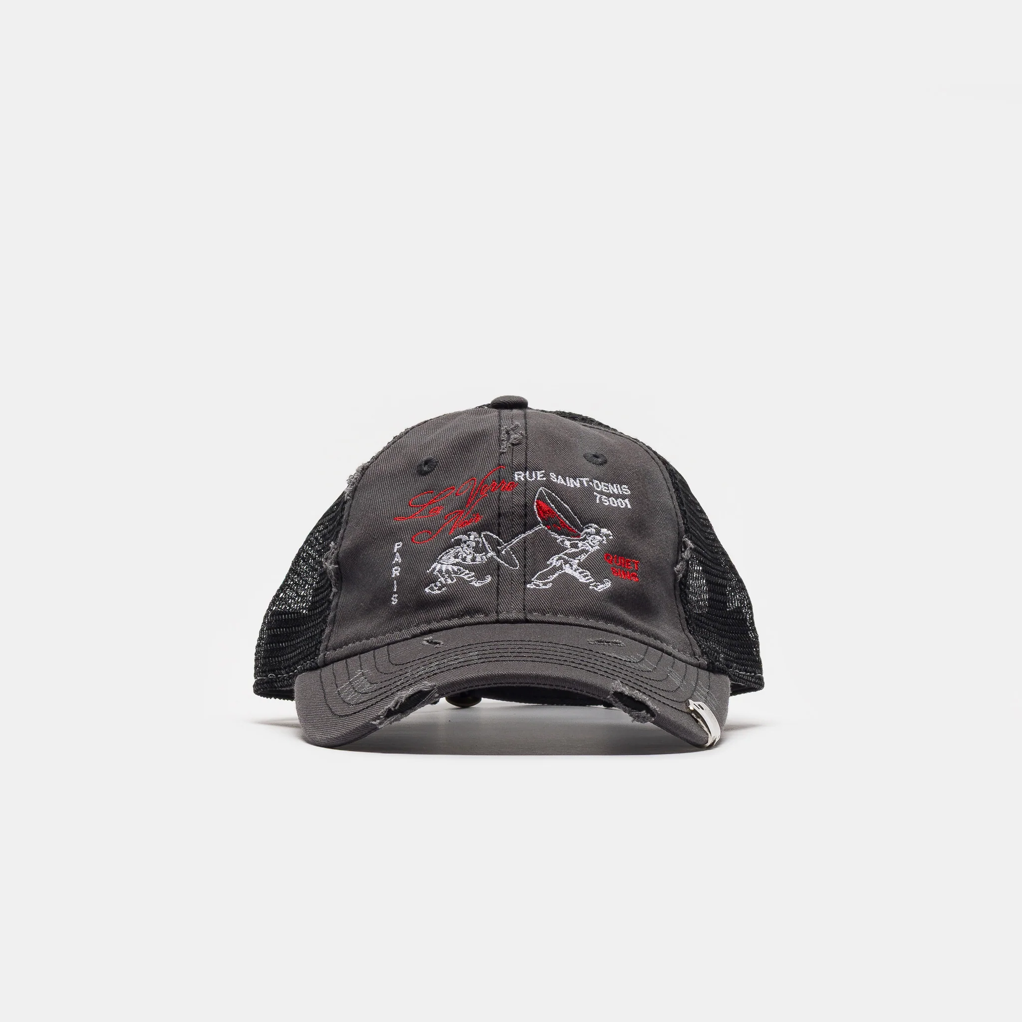 La Verre Noir Hat in Black