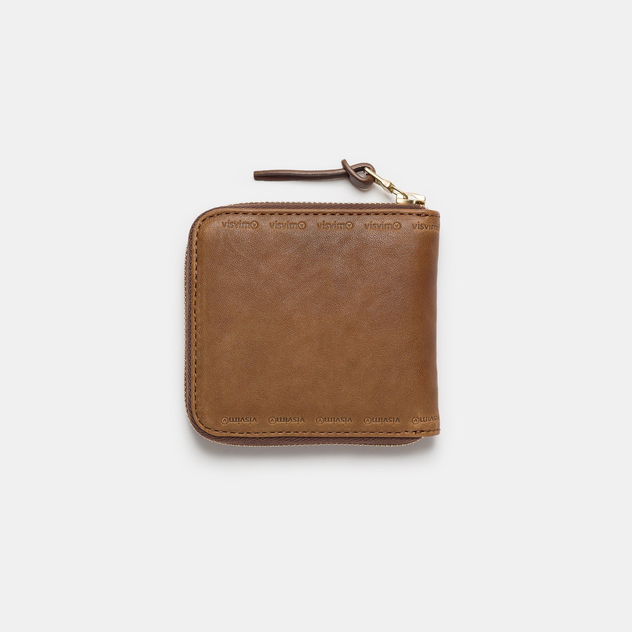 Leather Bi-Fold Wallet in Brown - Image 3