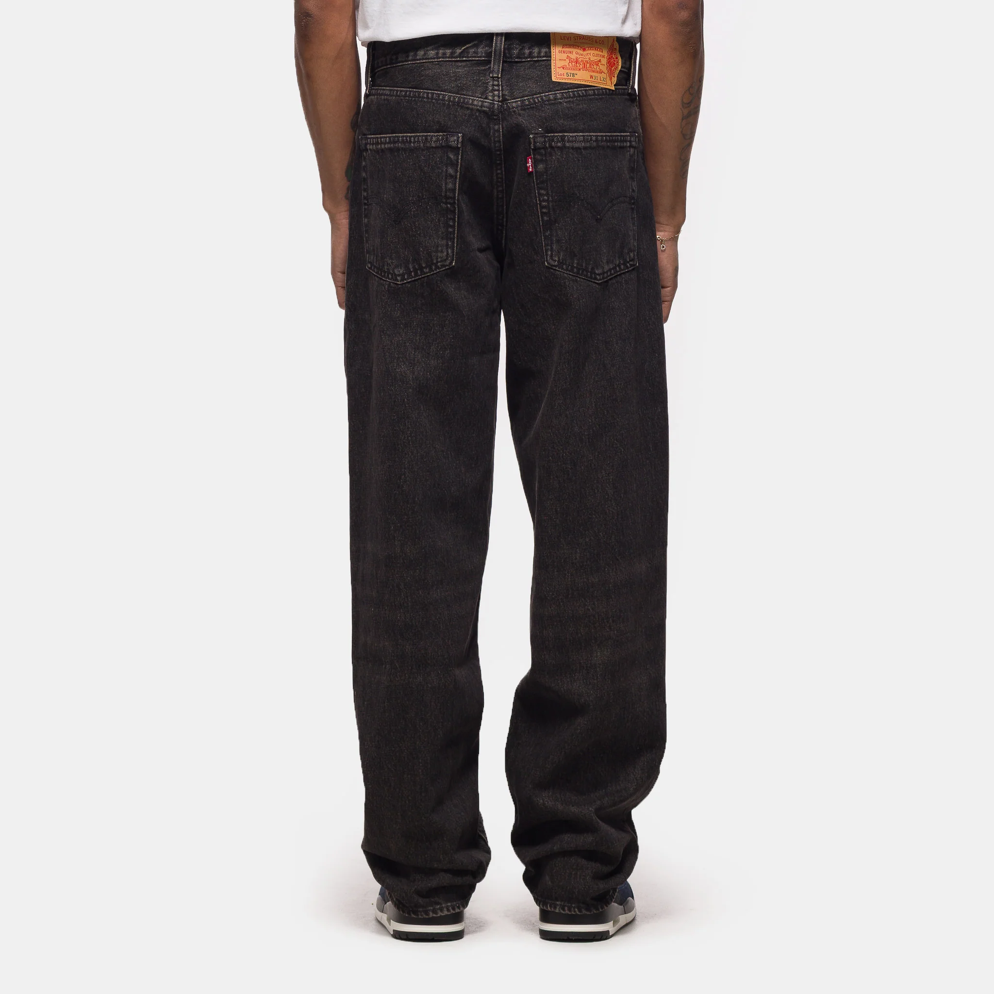 Jordan Baggy Jeans in Black - Image 3