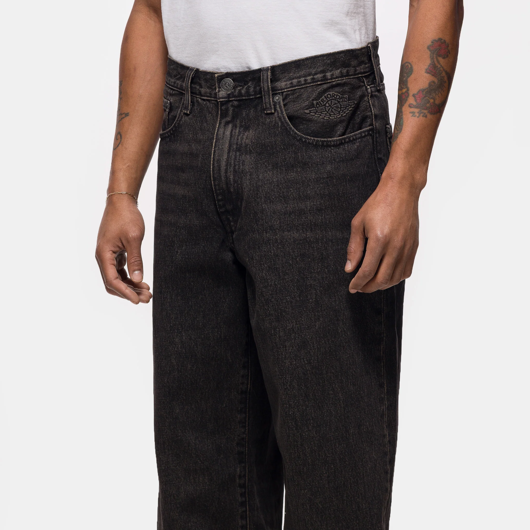 Jordan Baggy Jeans in Black - Image 4