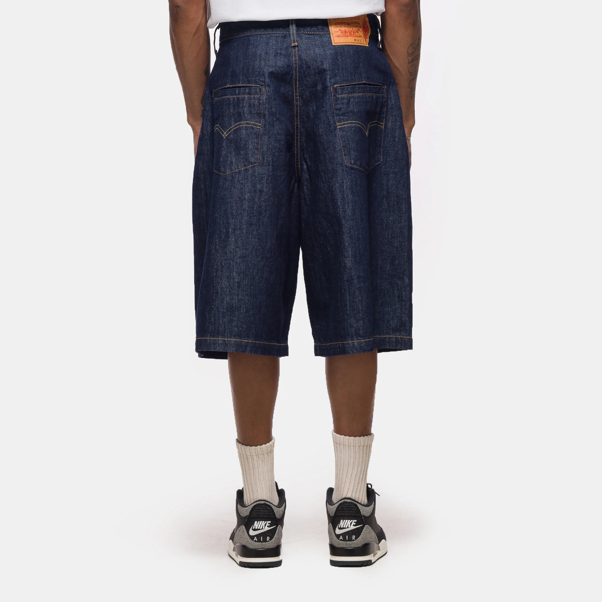 Jordan Baggy Shorts in Indigo - Image 3