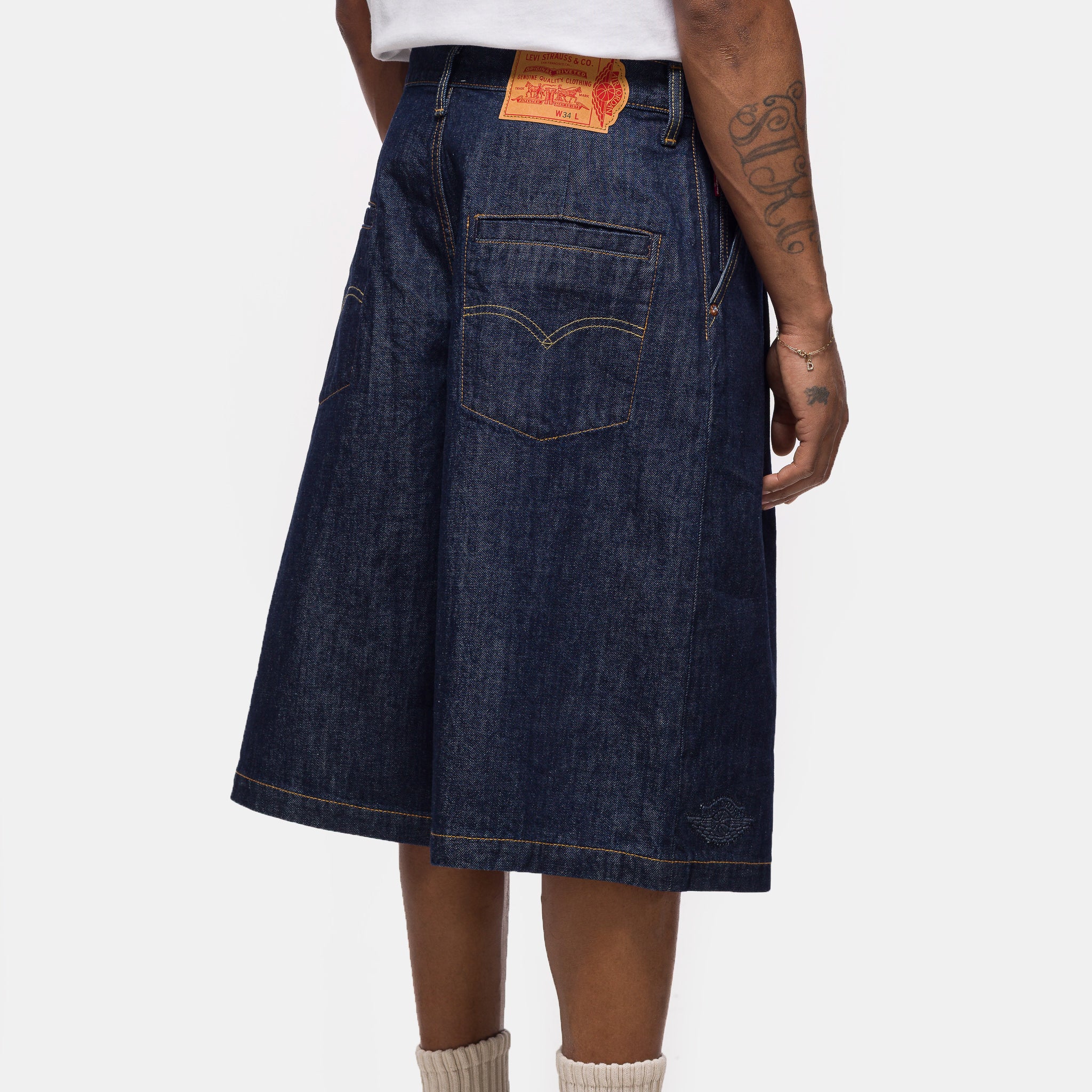 Jordan Baggy Shorts in Indigo - Image 5