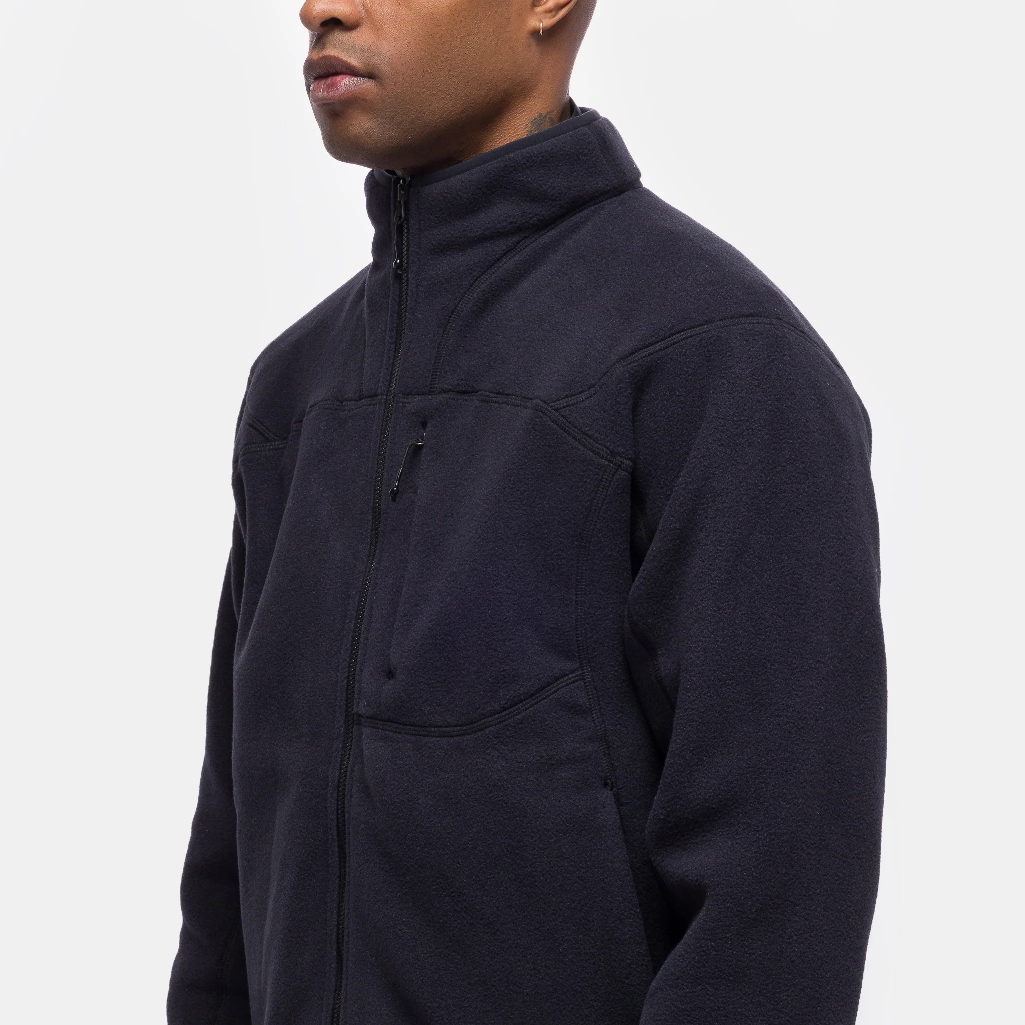 Loam Fleece Jacket in Black Beauty - Image 4