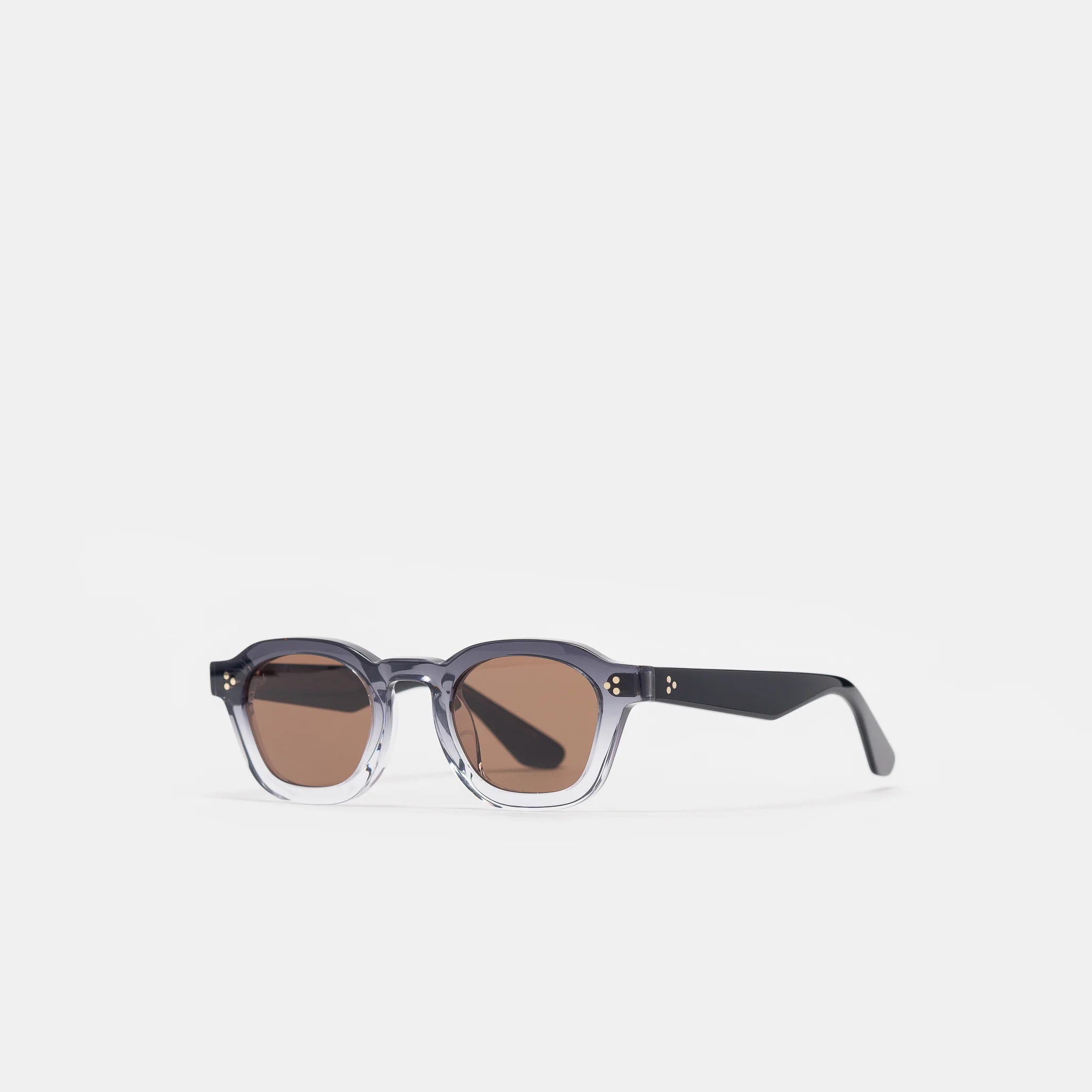 Logos Sunglasses in Black Gradient/Brown - Image 2