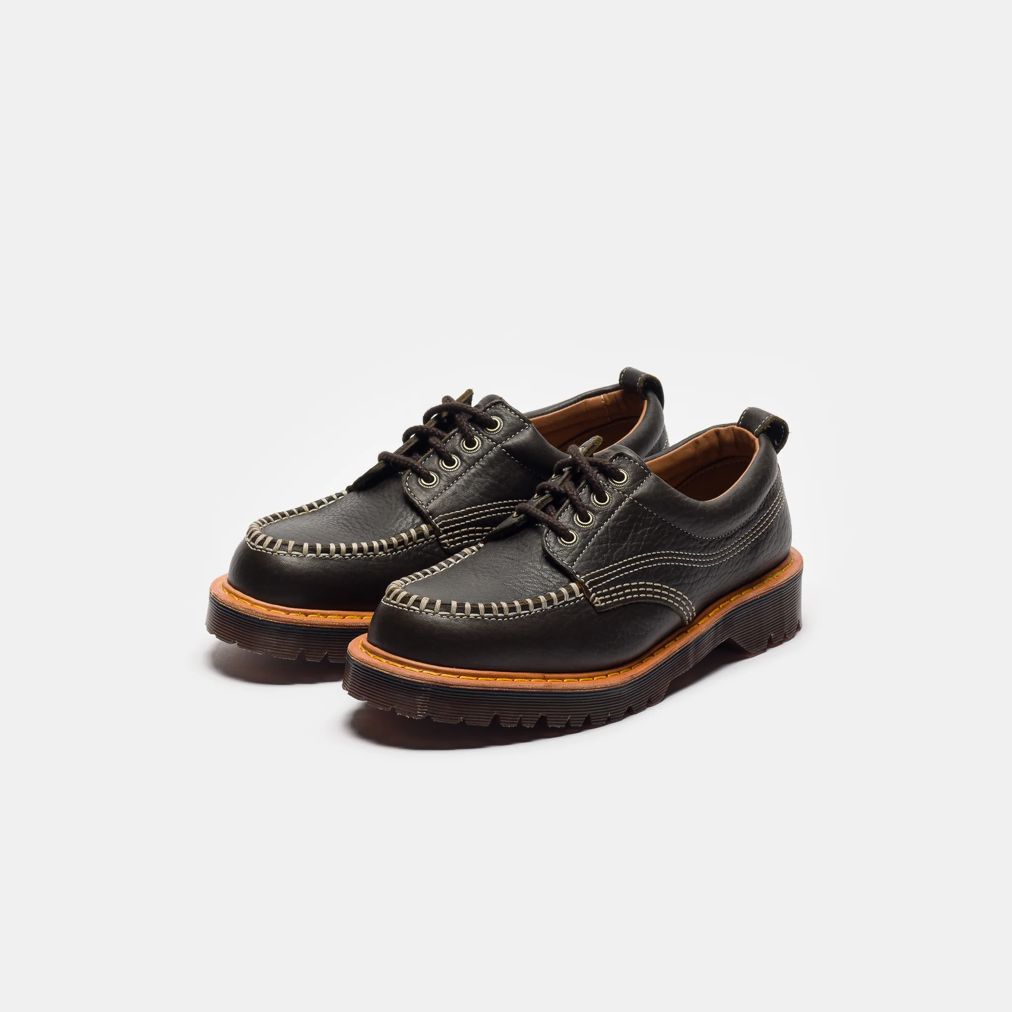 Lowell Shoe in Olive - Image 3