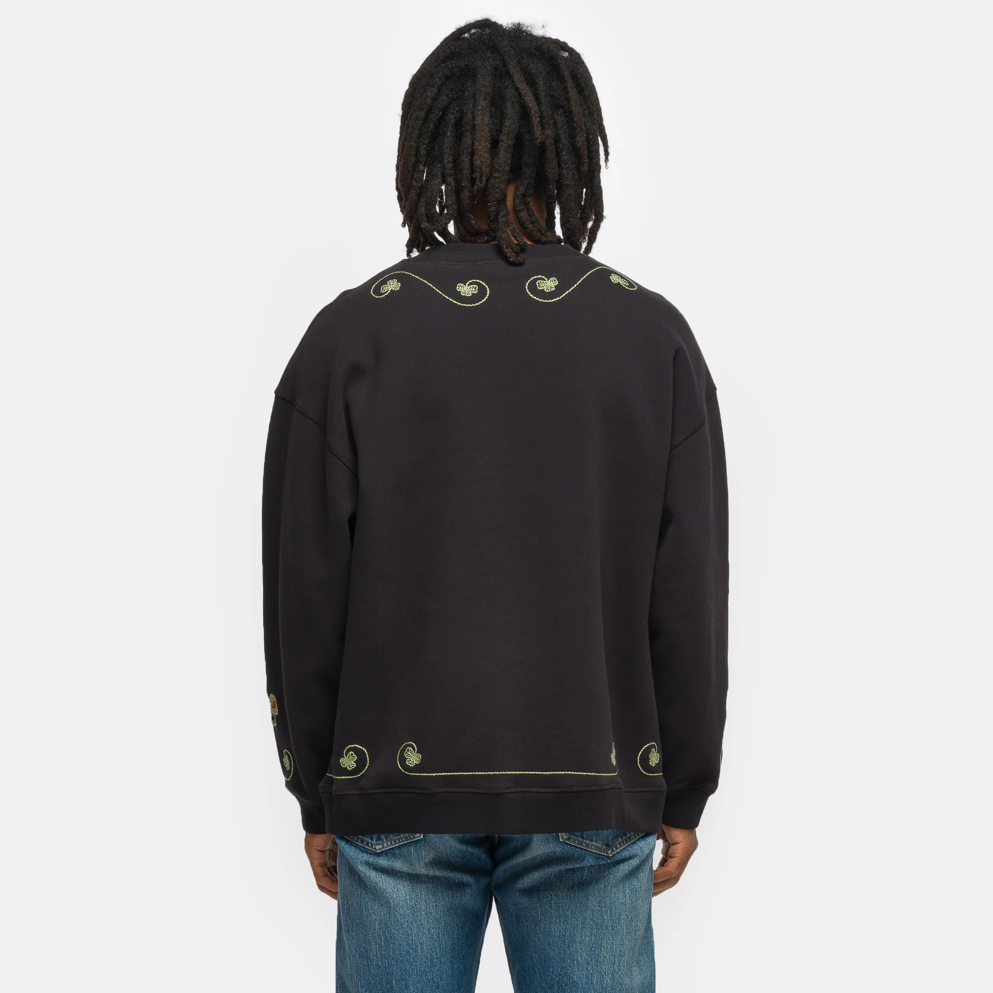 Lucky Draw Pullover in Black - Image 3
