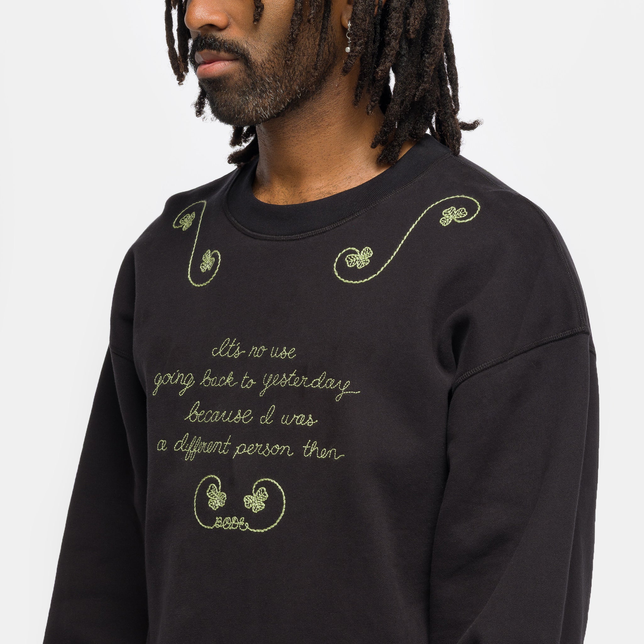 Lucky Draw Pullover in Black - Image 4