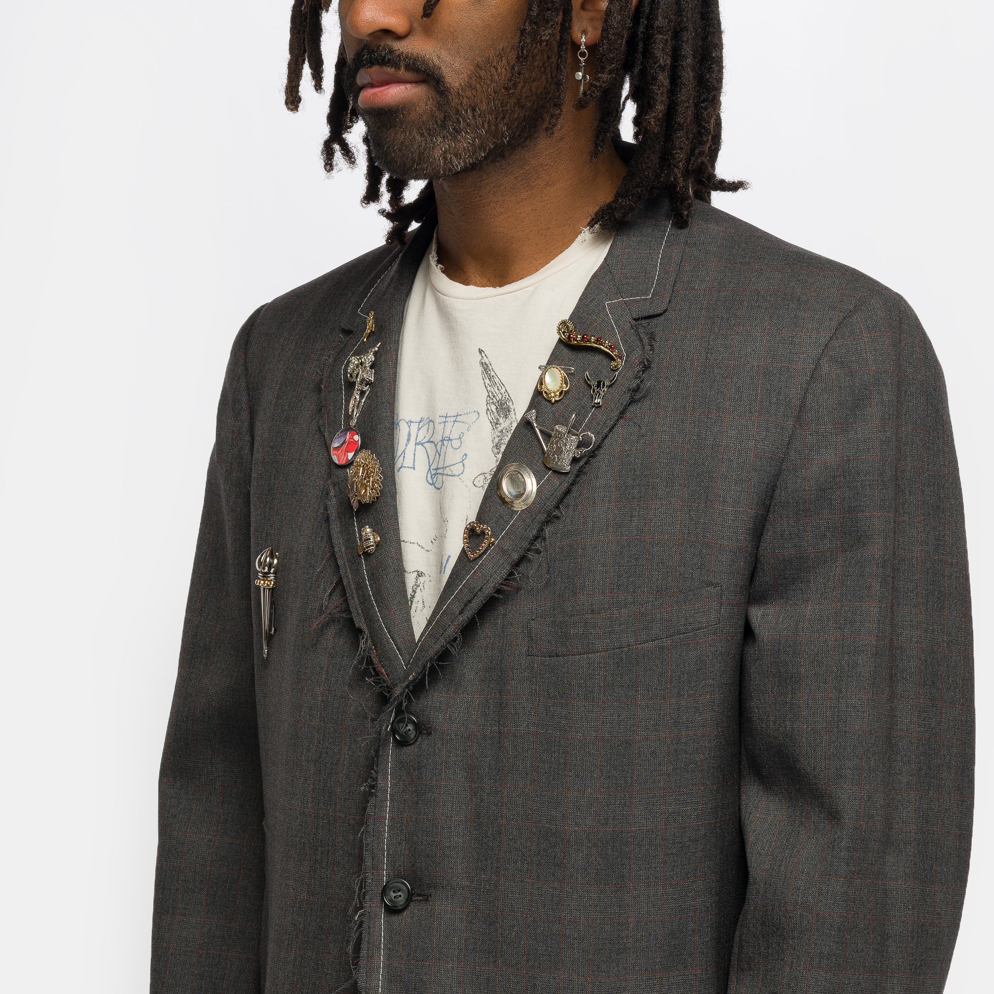 Luz Clavo Jacket in Grey - Image 4
