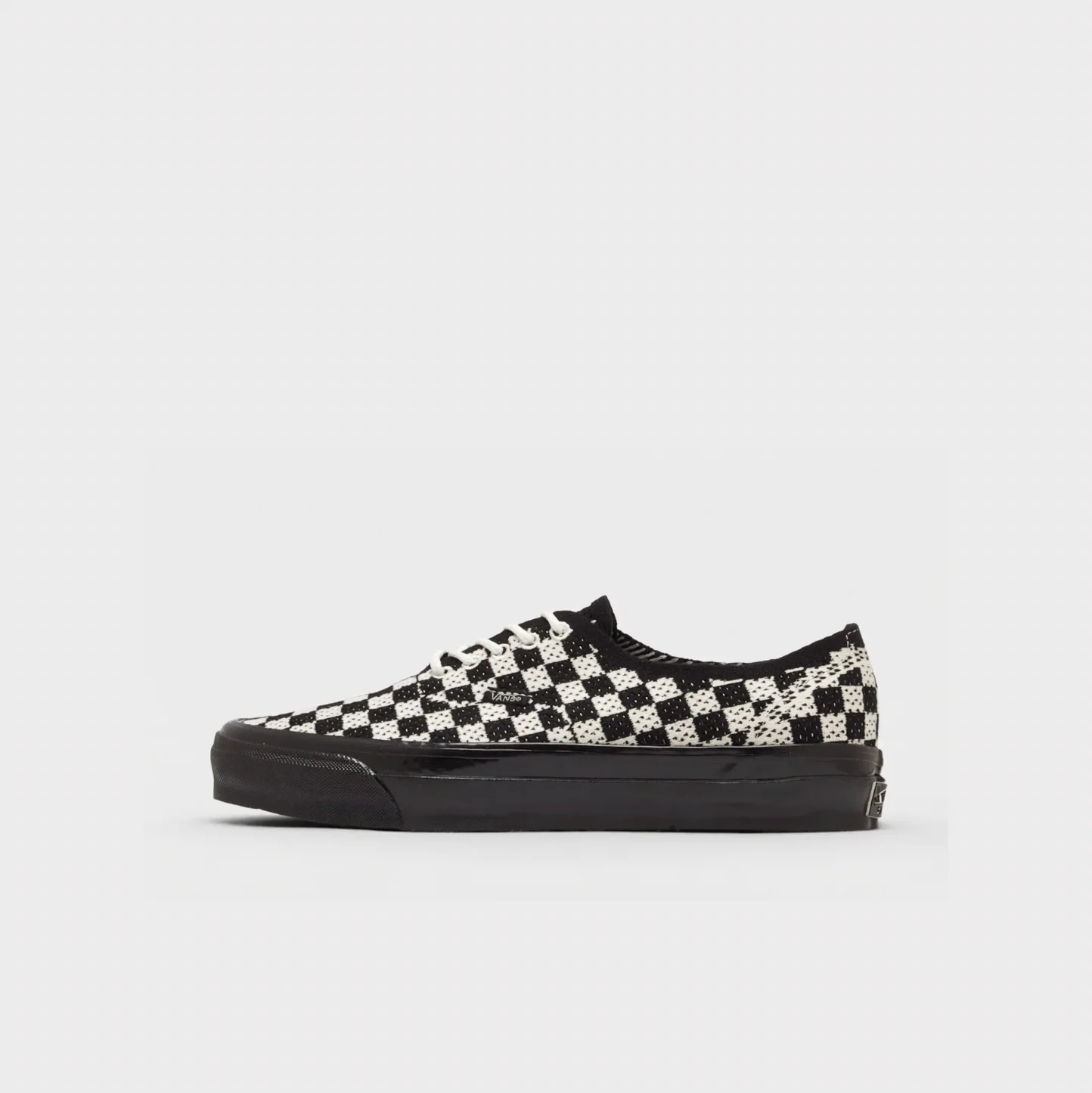 LX Authentic 44 EK Sneaker in Punk Check Black/Marshmallow