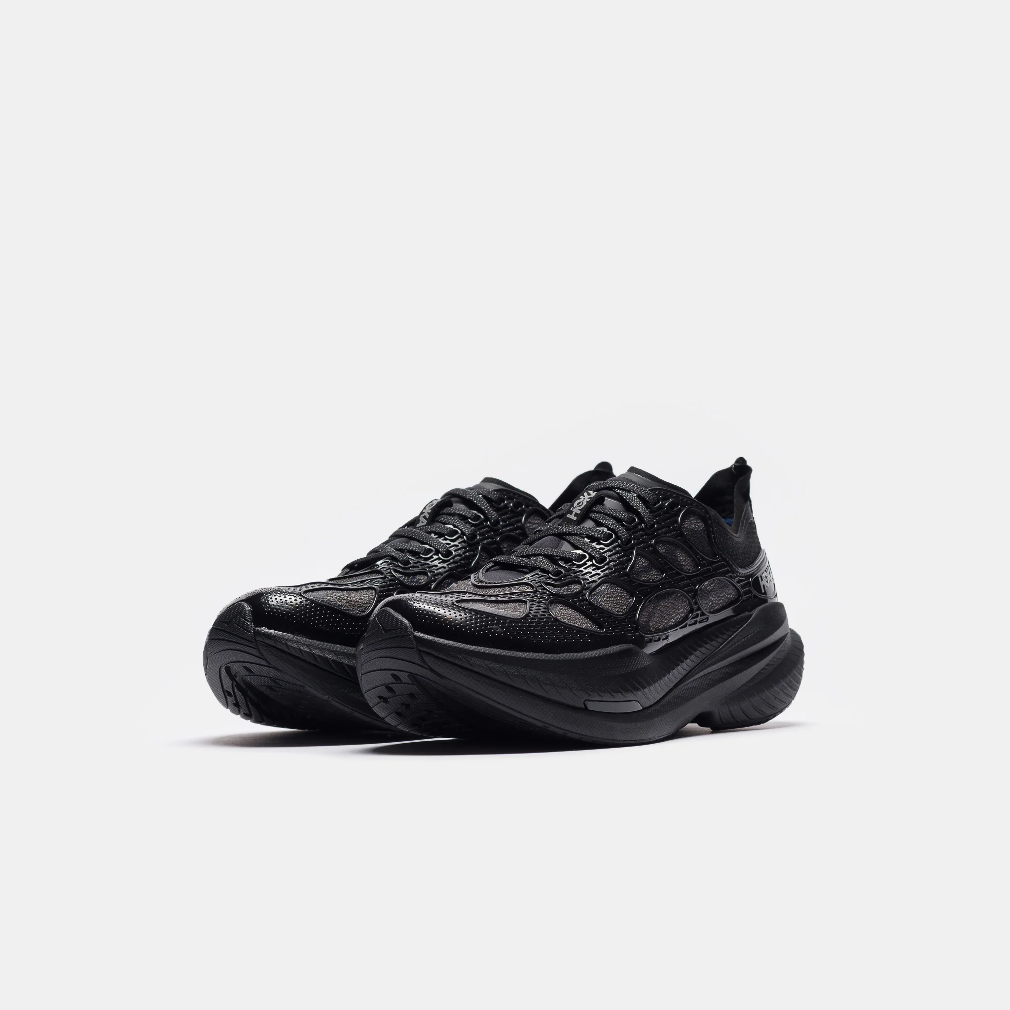 Mach X Caged Sneaker in Black/ Midnight Blue - Image 2