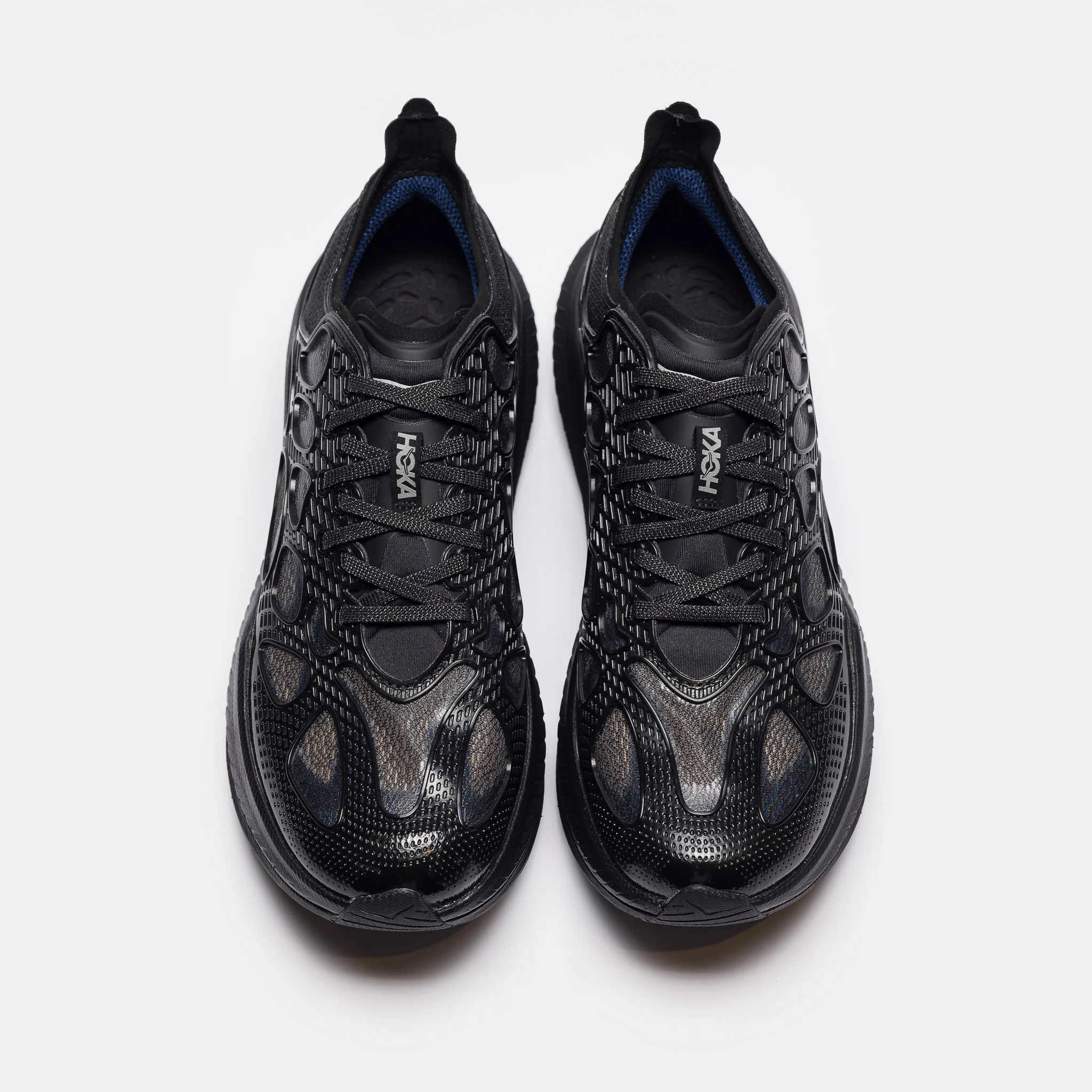 Mach X Caged Sneaker in Black/ Midnight Blue - Image 4