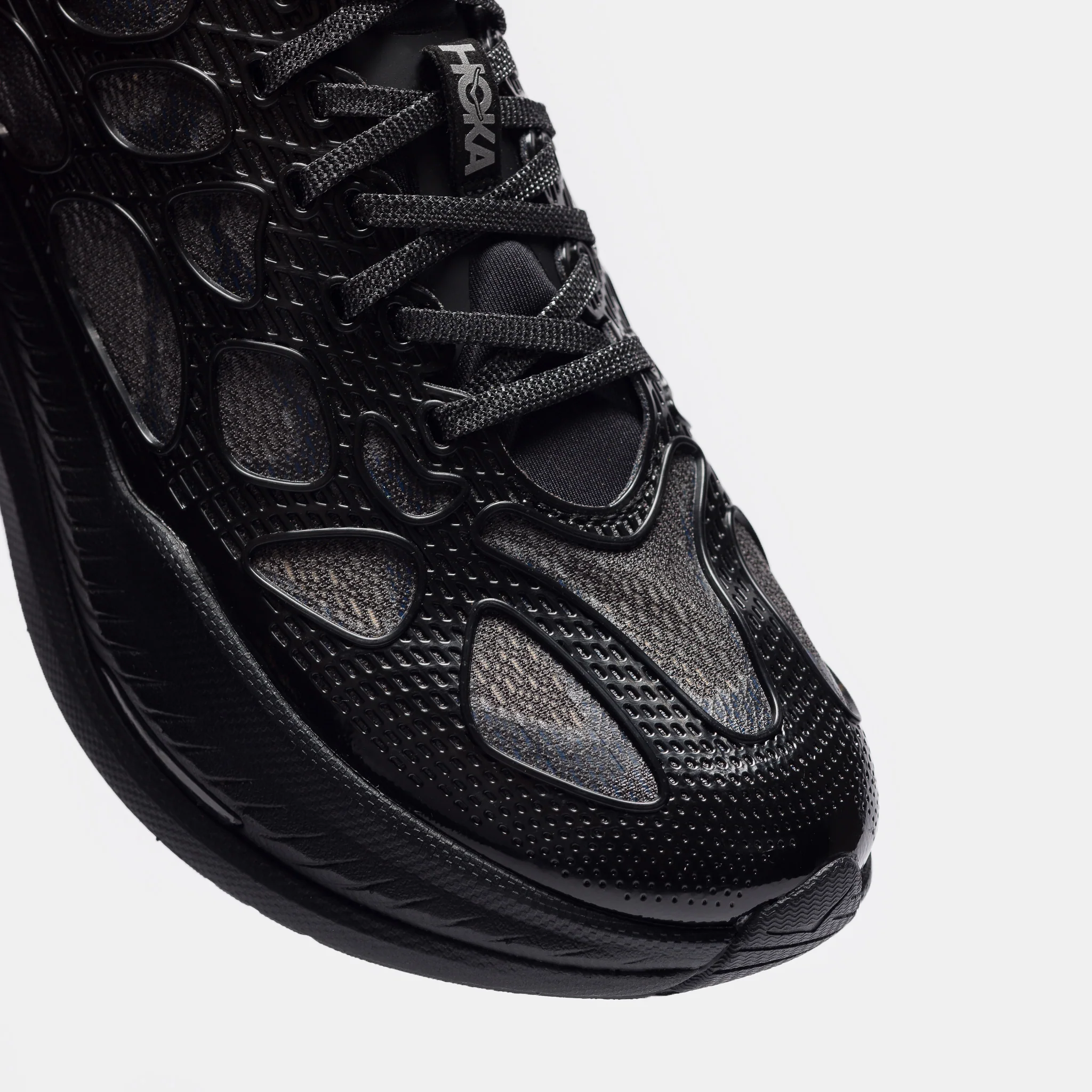 Mach X Caged Sneaker in Black/ Midnight Blue - Image 6