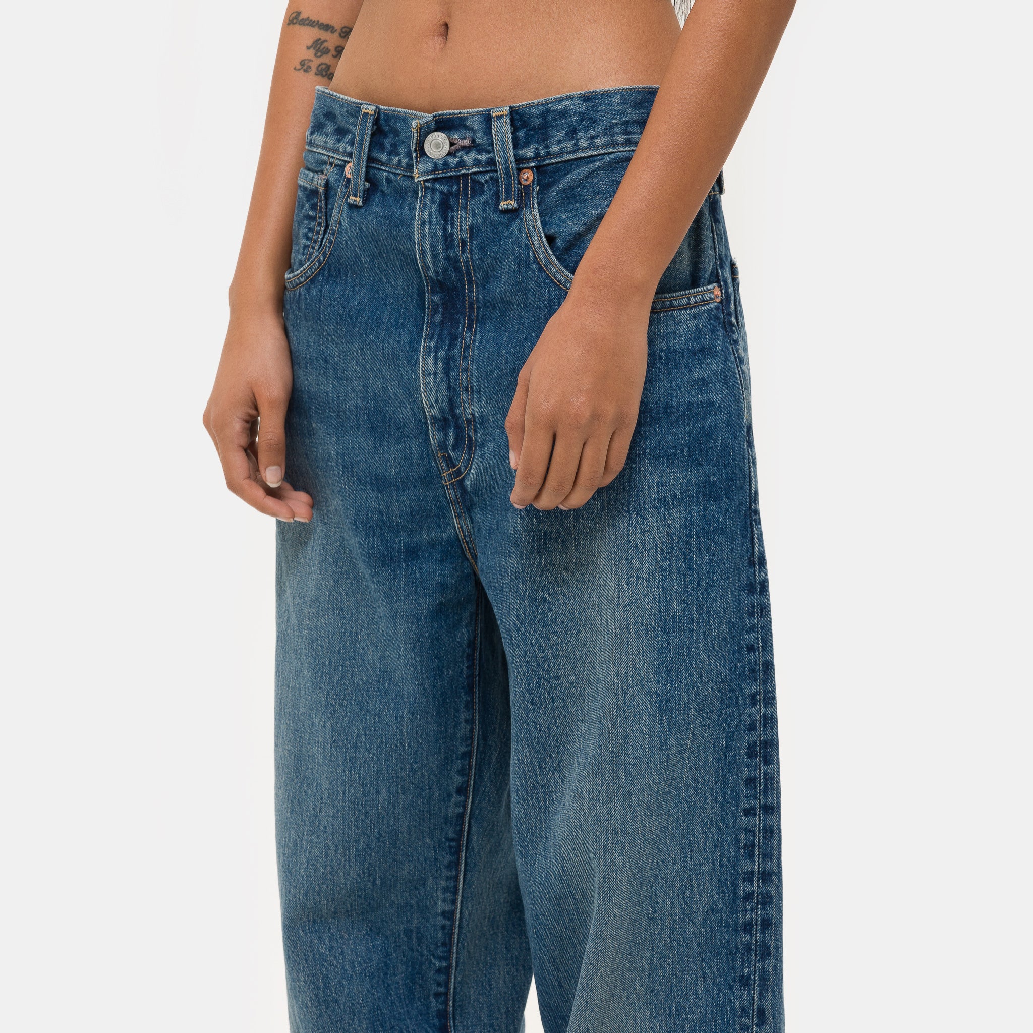 Made in Japan Barrel Jean in Wader - Image 4