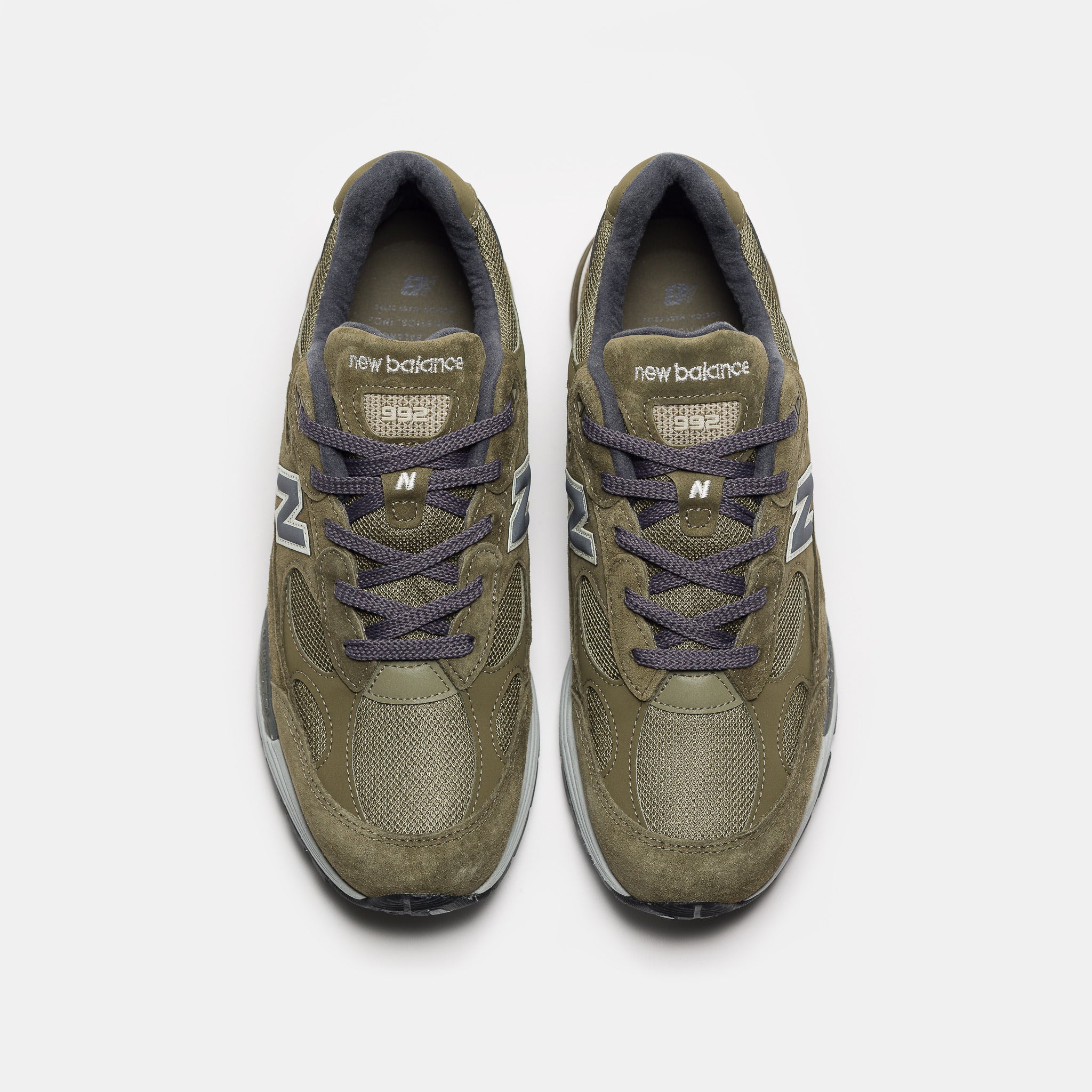 Made in USA 992 Sneaker in Dark Camo/Covert Green/Aluminum Grey - Image 4