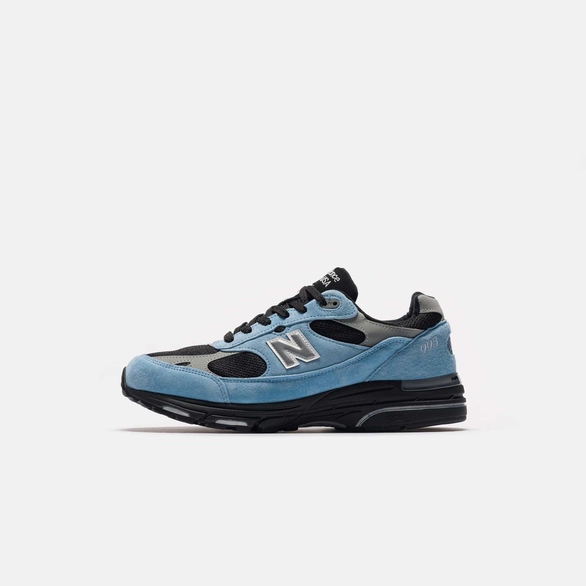 Made in USA 993 Sneaker in Baltic Sea/Black/Slate Grey