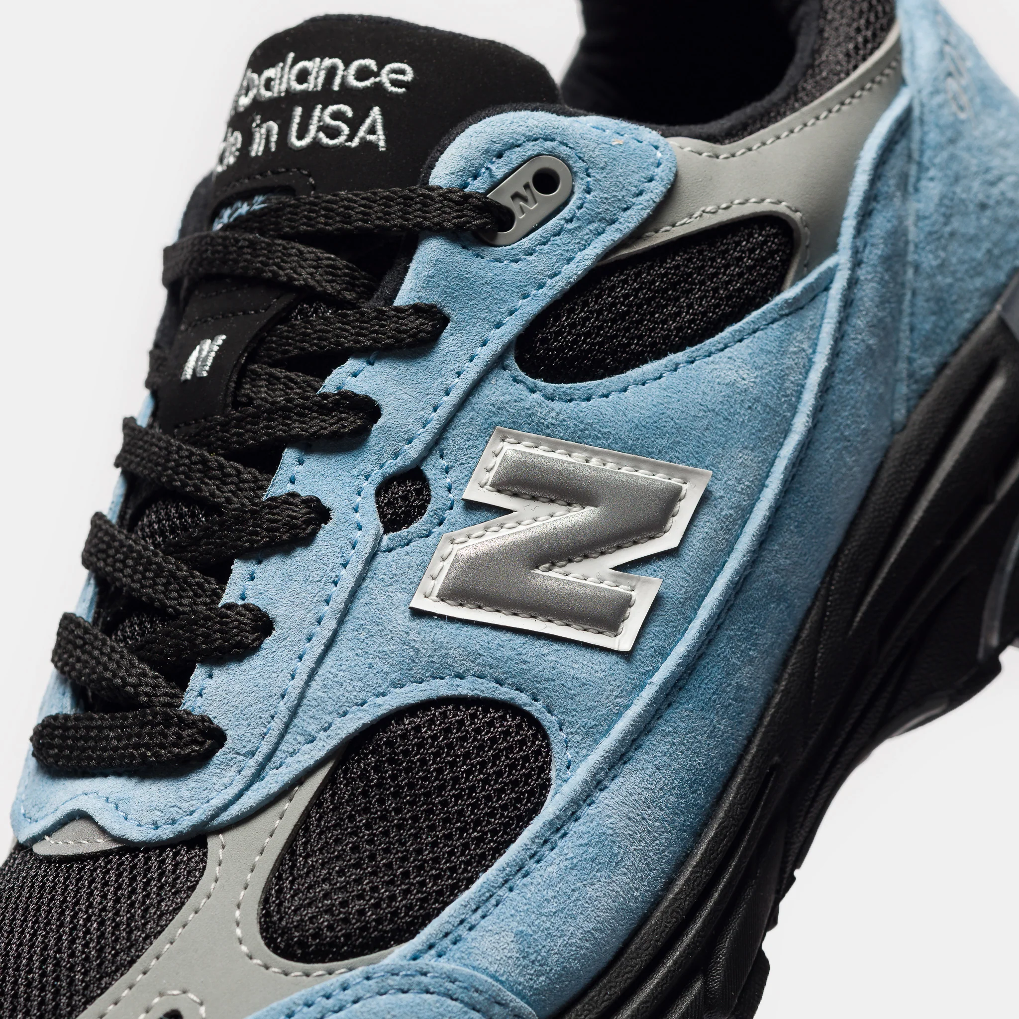 Made in USA 993 Sneaker in Baltic Sea/Black/Slate Grey - Image 5