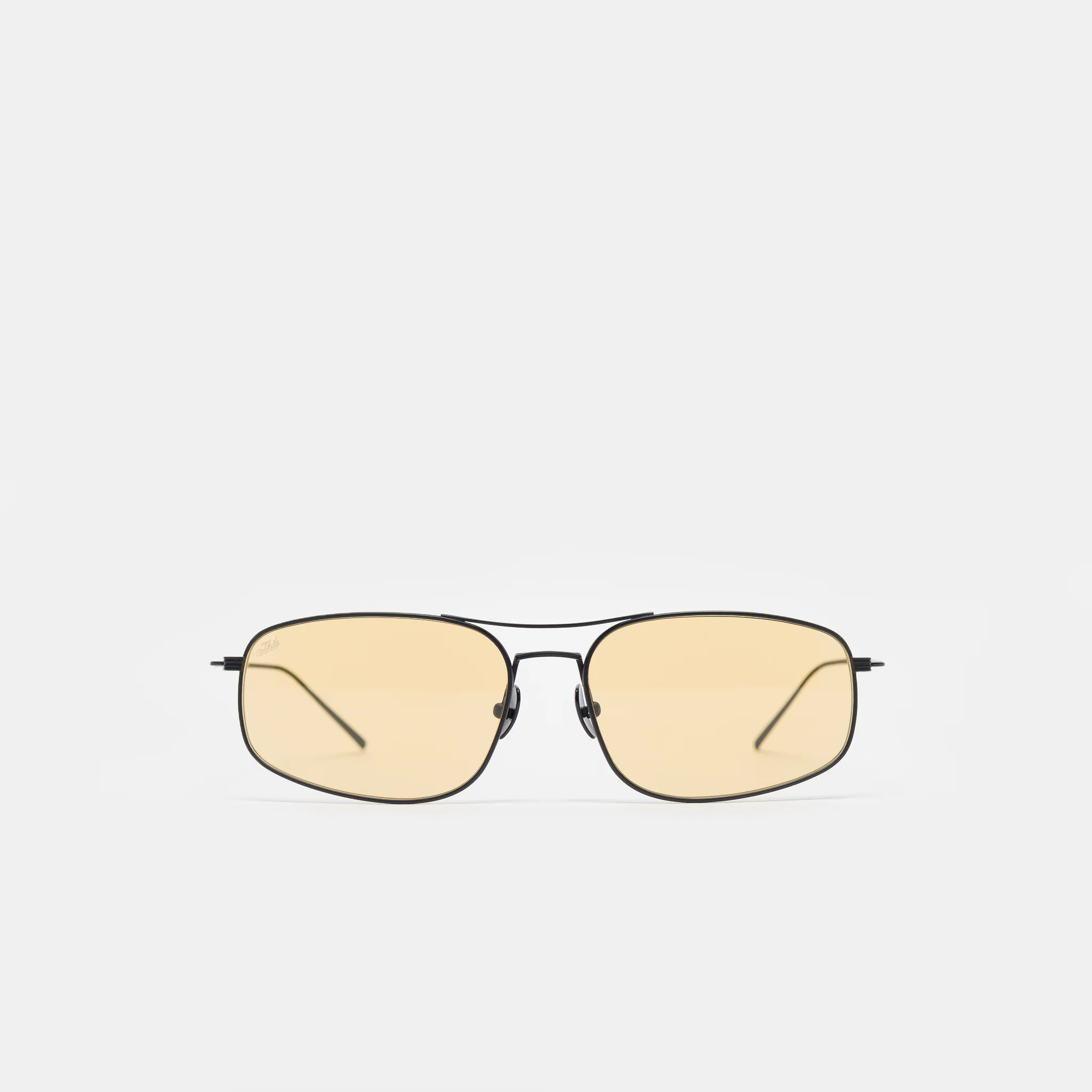Mal Sunglasses in Black/Yellow